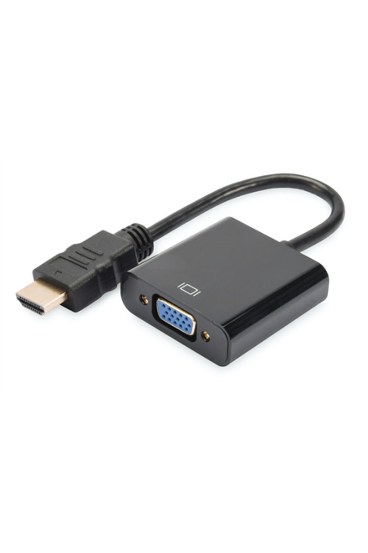 Digitus-Convertor HDMI la VGA cu Audio Negru 1
