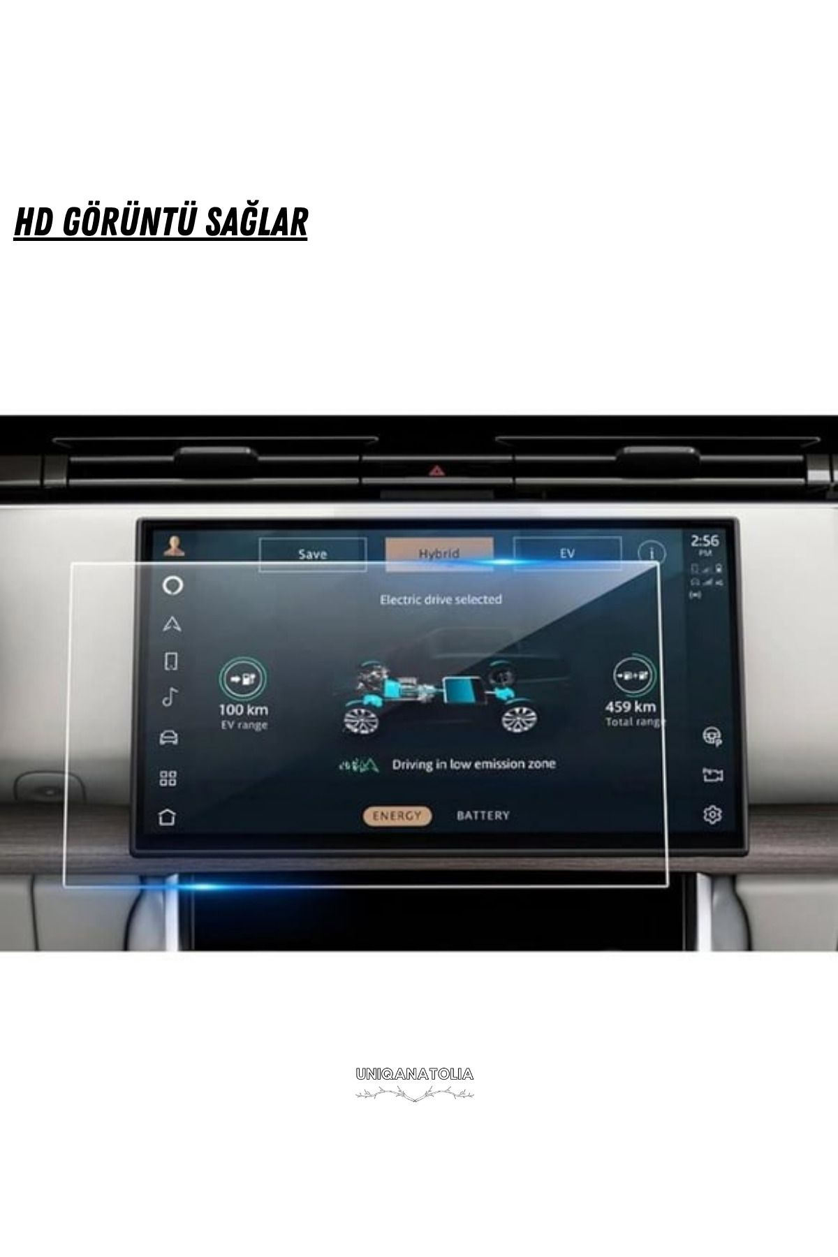 UniqAnatolia-Nano Screen Protector Compatible with Range Rover 2025 Evoque Navigation and Multimedia 3