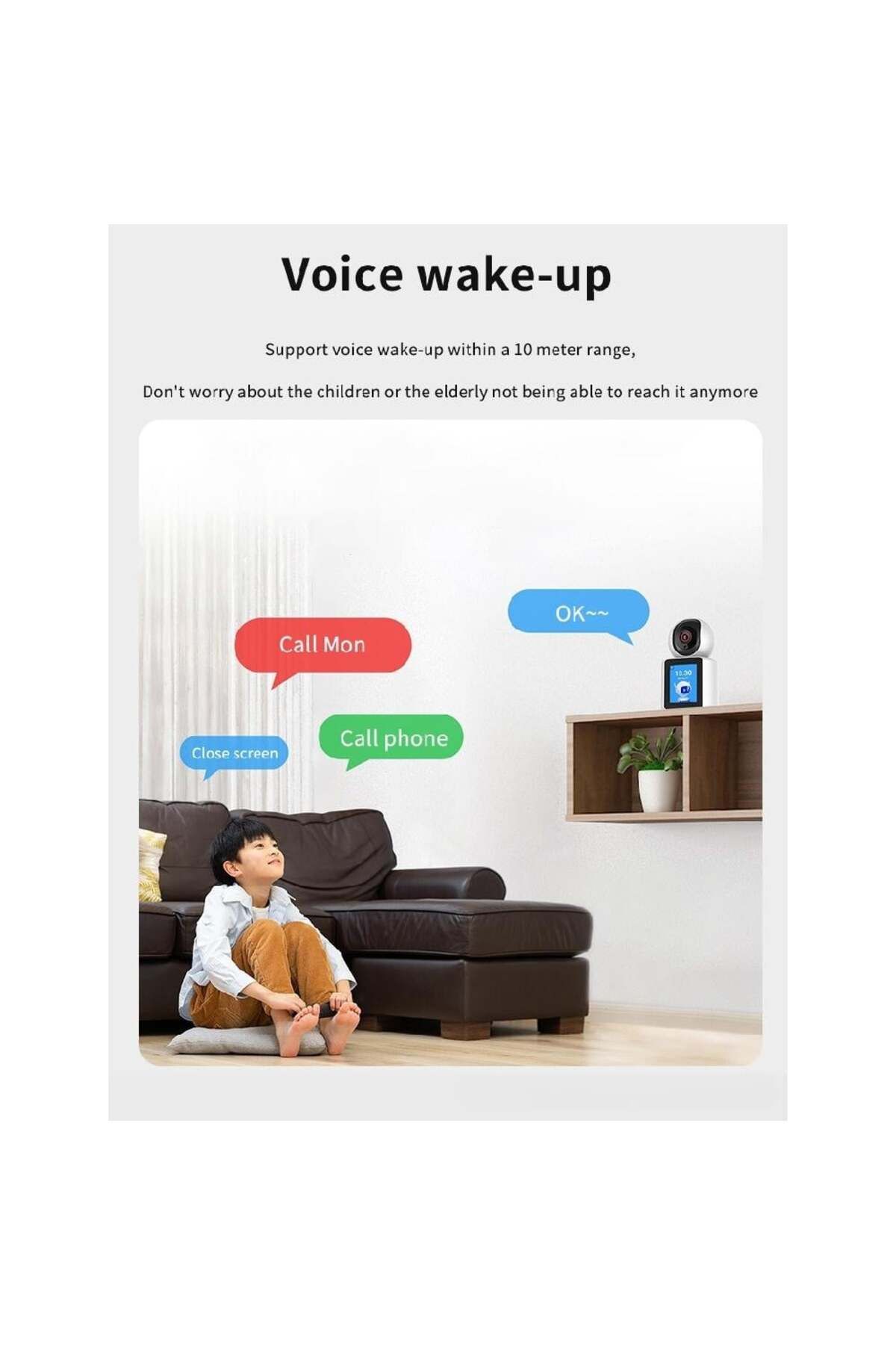 divendi-ro-Baby monitor surveillance camera with 2.8" HD display, IR, bluetooth, WiFi, motion and cry detection 4