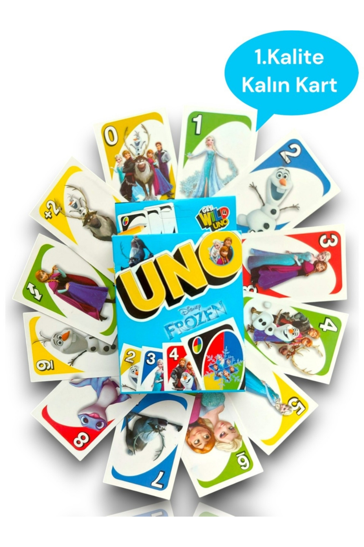 ÖZ OFİS UNO Frozen Oyun Kartları Kutulu