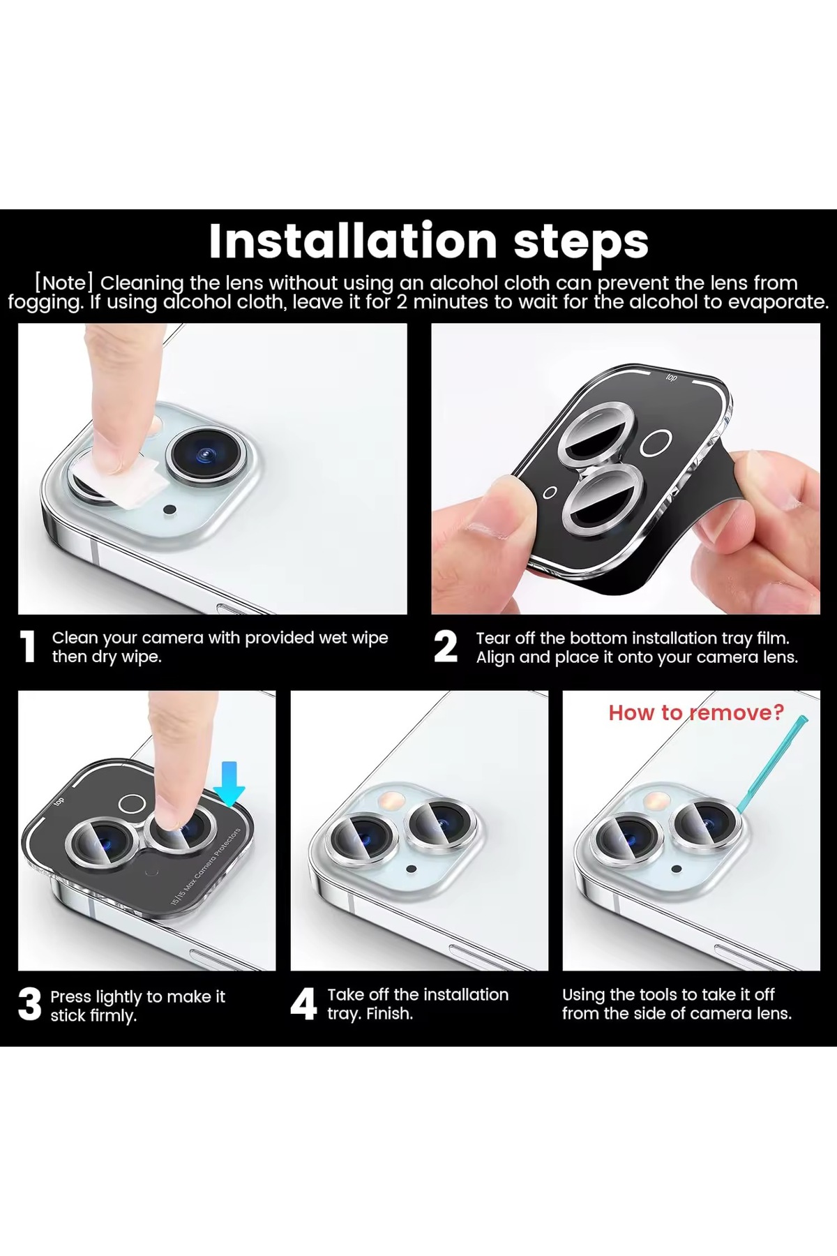 آيفون 14 15 14 بلس 15 بلس متوافق تمامًا مع زجاج حم...