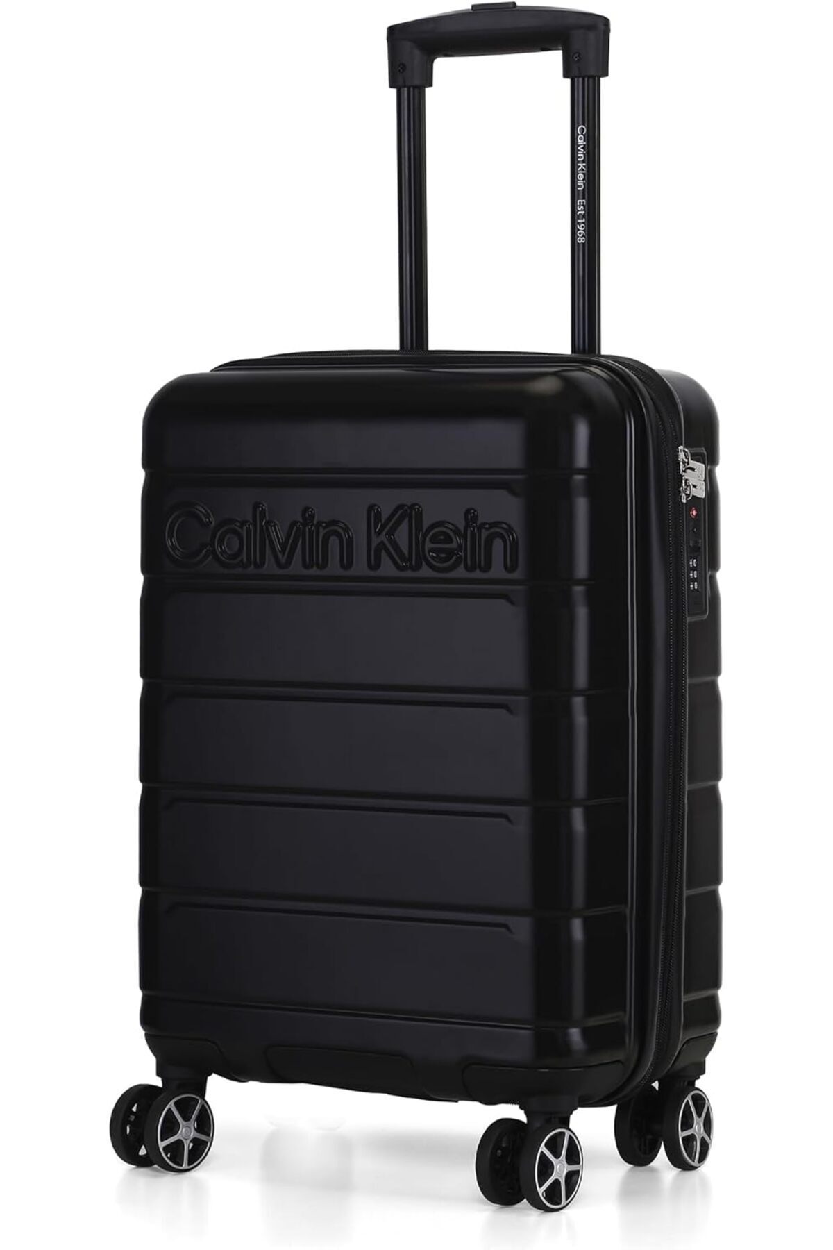 Calvin Klein-Ridge Line Hardside Spinner Luggage On Wheels, Ultra Lightweight ABS, 4 Double Wheels with TSA Lock 5