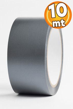 Badem10 Gri Tamir İzolasyon Bandı 48 Mm X 10 Mt Duct Tape Su Geçirmez Sızdırm...