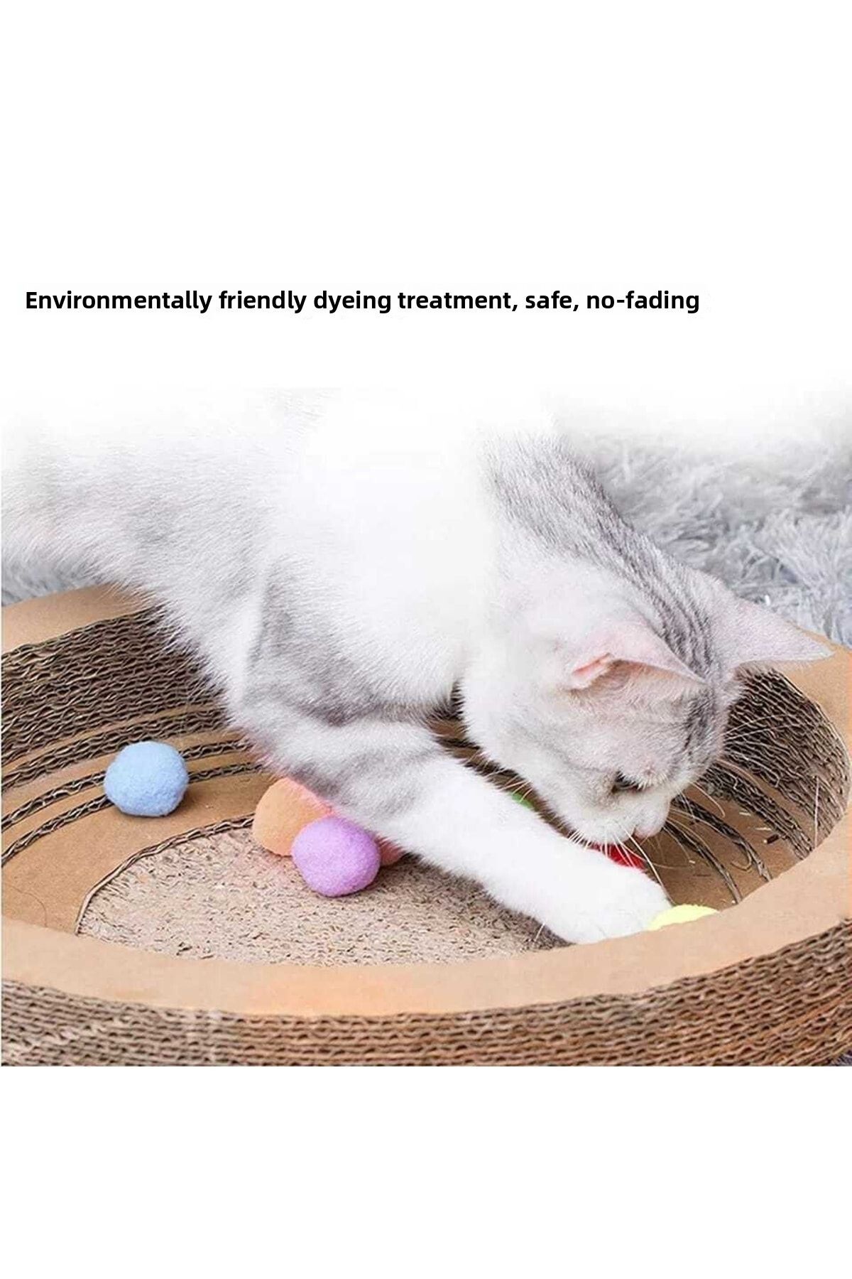TİNEKE-Colorful Pompoms Cat Toy (2,5 Cm 25 Pieces) 3