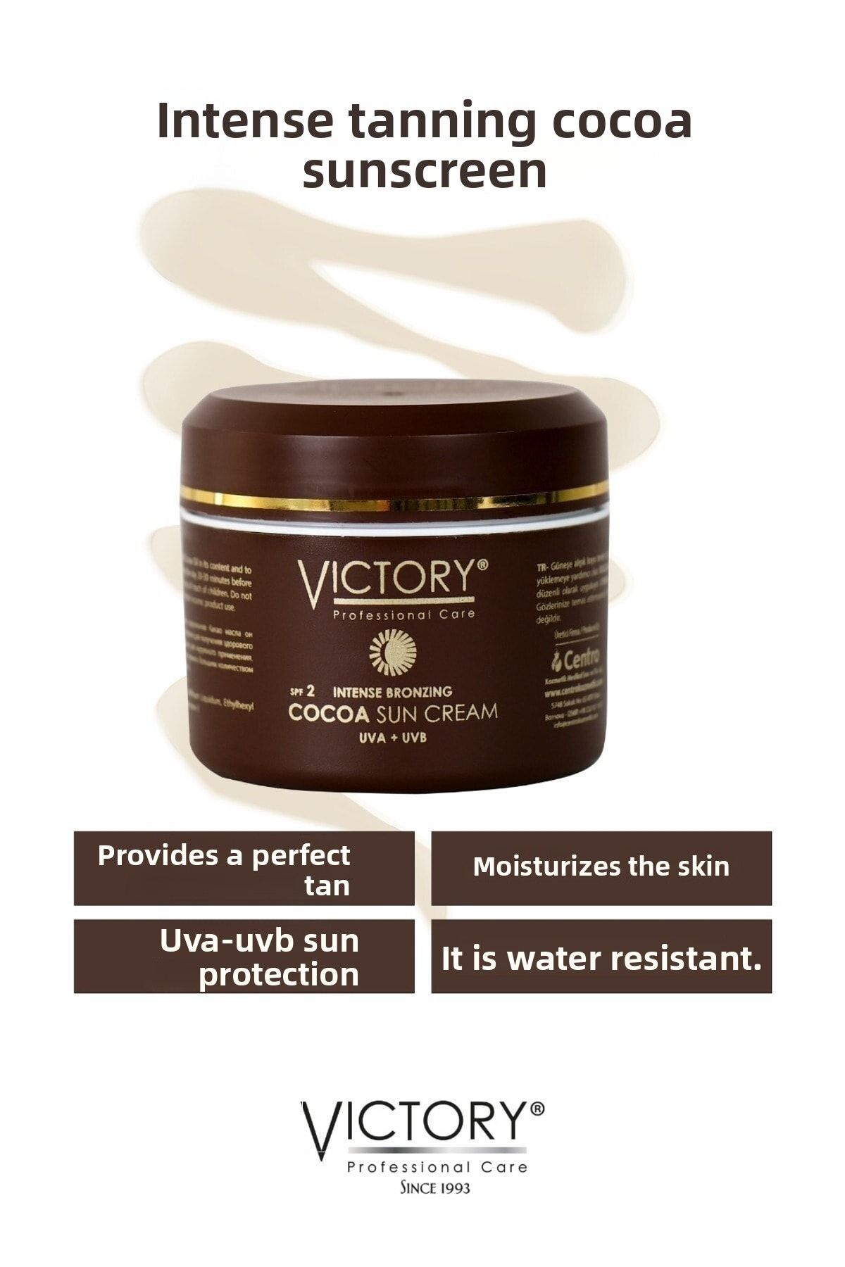Victory-Intensive Bronzing Cocoa Cream 150 ml 2