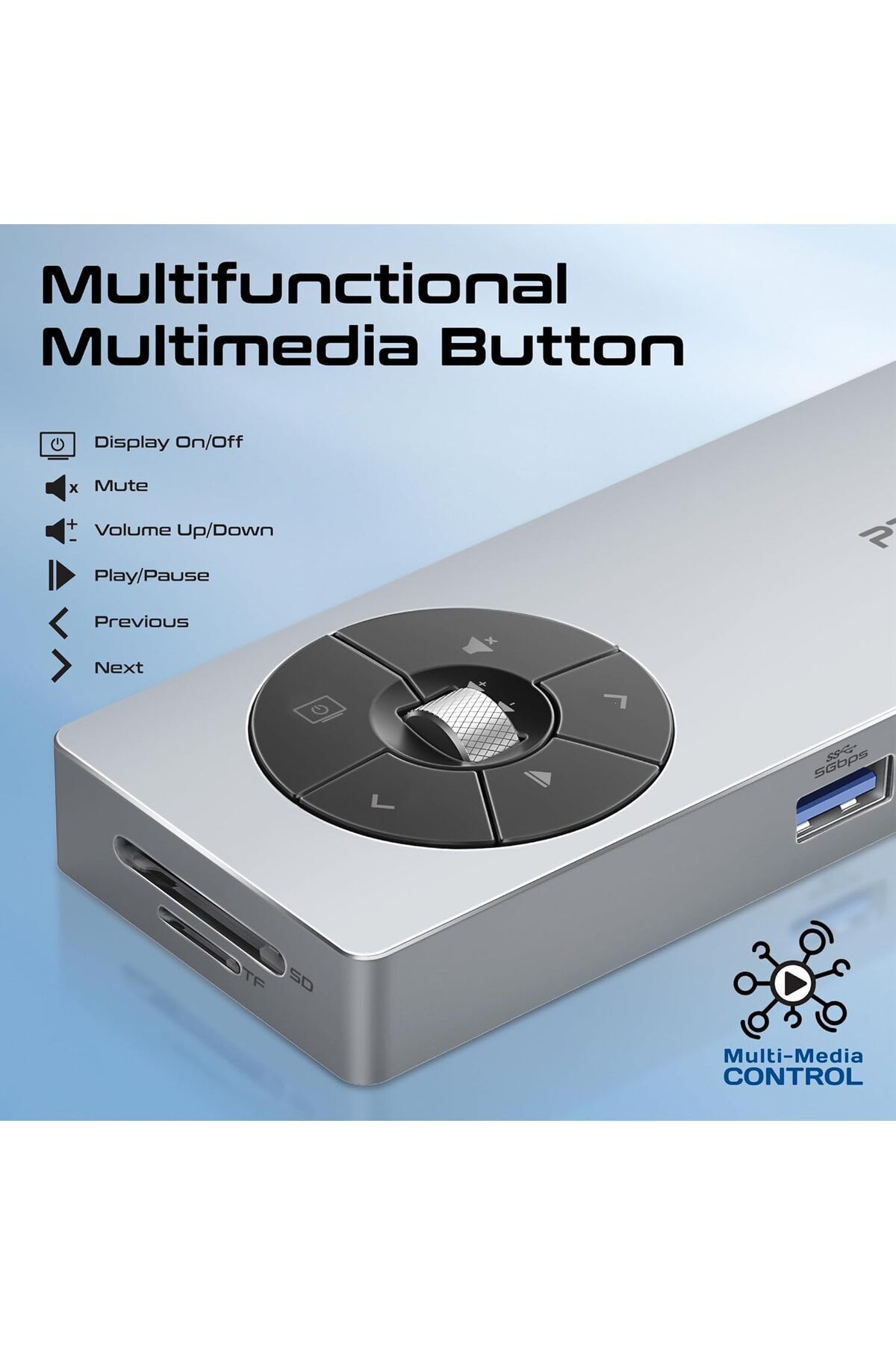 Promate-14-in-1 High-Speed Multiport USB-C Hub 5