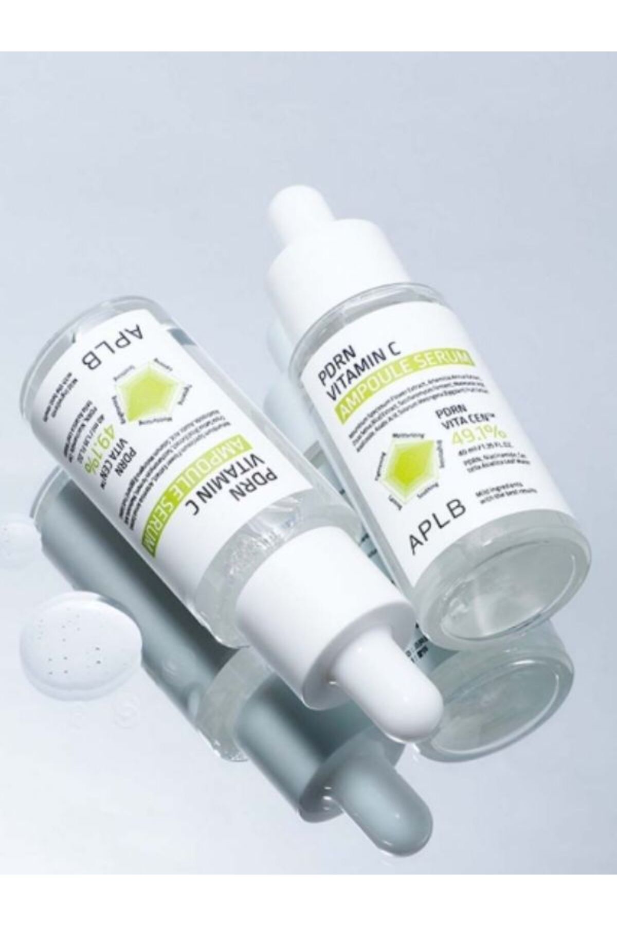 PDRN Vitamin C Ampoule Serum 40ml | PDRN ve C Vitamini İçerikli Yoğun Bakım Serumu — APLB-PDRN-C-SERUM — تصویر 4 از 5
