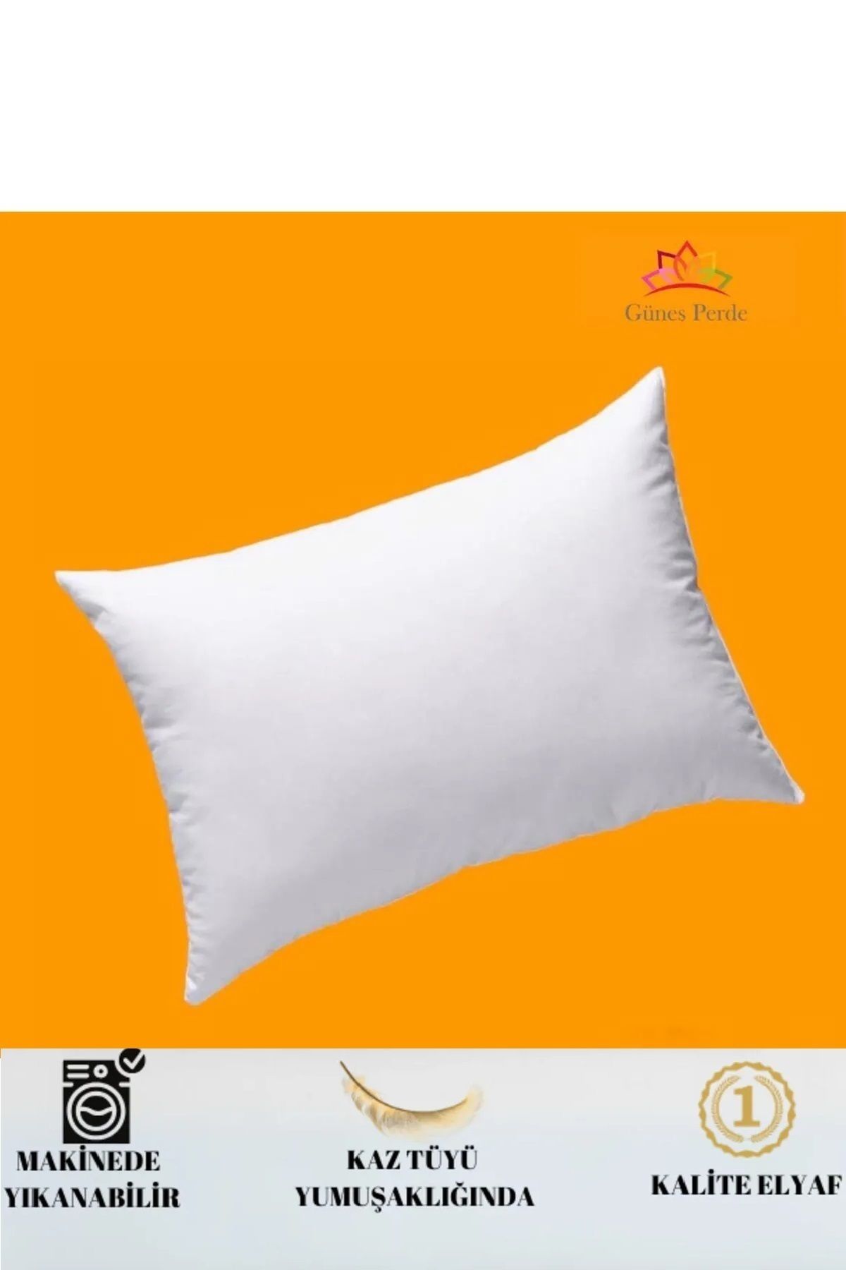 NetworkAvm-Roll Pack Silicone Pillow A Plus 800 γραμμάρια 2 Τεμάχια 3