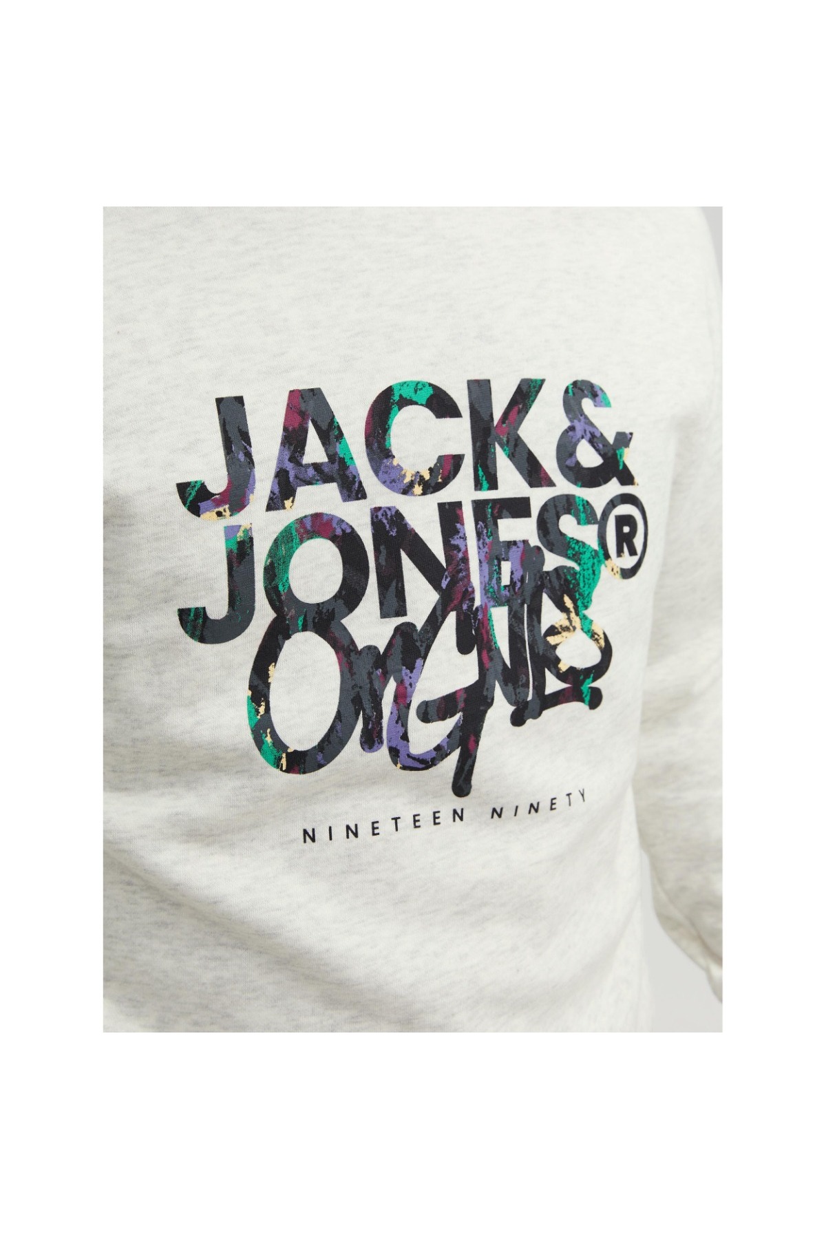 سویشرت مردانه طرح دار آستین بلند | جک اند جونز Jack & Jones 12242366 - تصویر 3