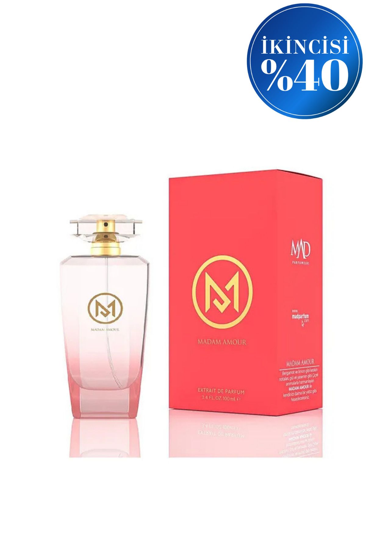 Mad Parfüm عطر زنانه Madam Amour 100 ML