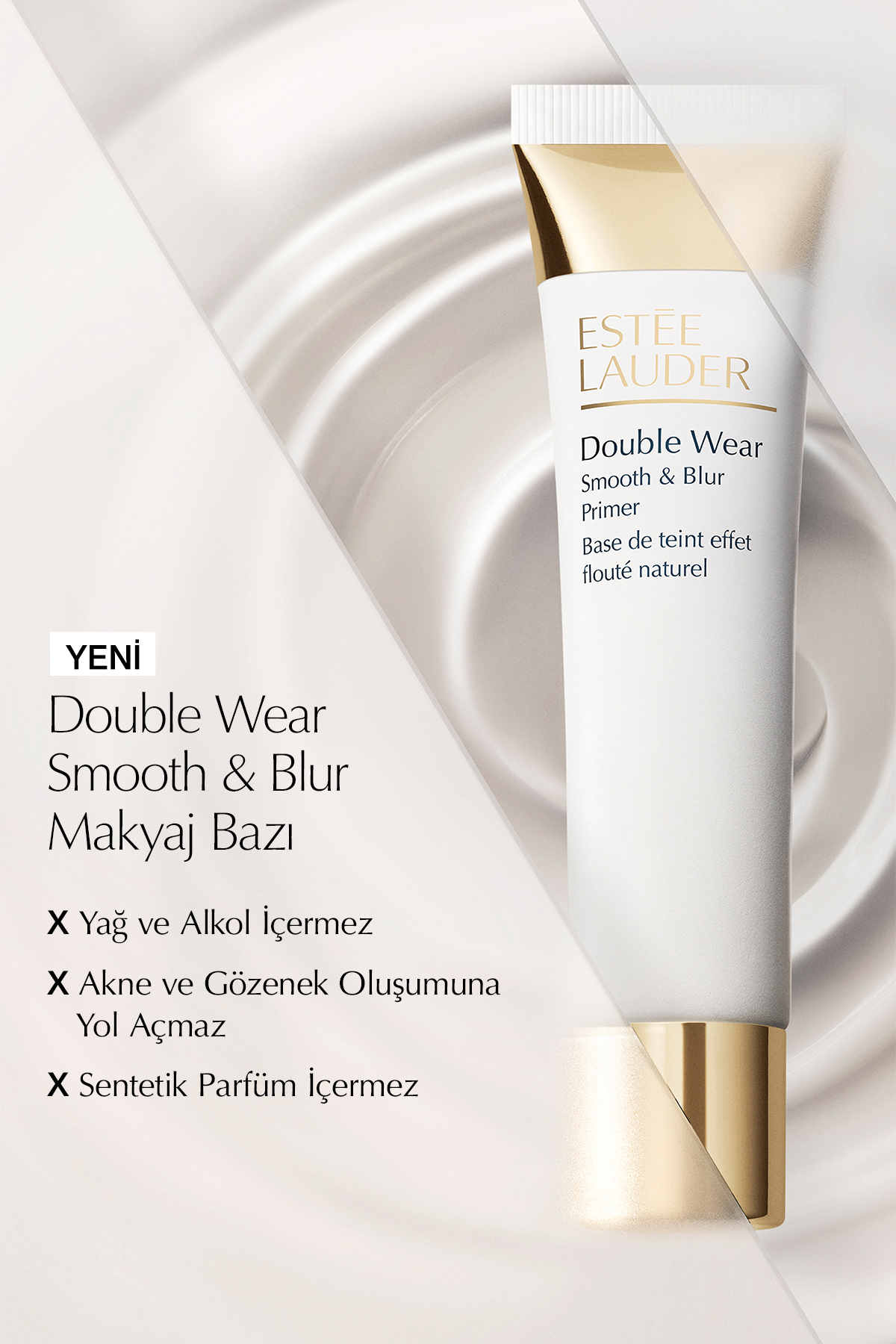 Double Wear Smooth & Blur Primer / Makyaj Bazı - 15ml Seyahat Boy — رنگارنگ 127174 — تصویر 5 از 5