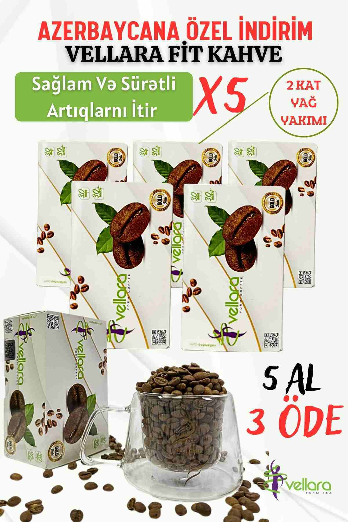 Vellara 30 Adet Coffee 5 Al 3 Öde