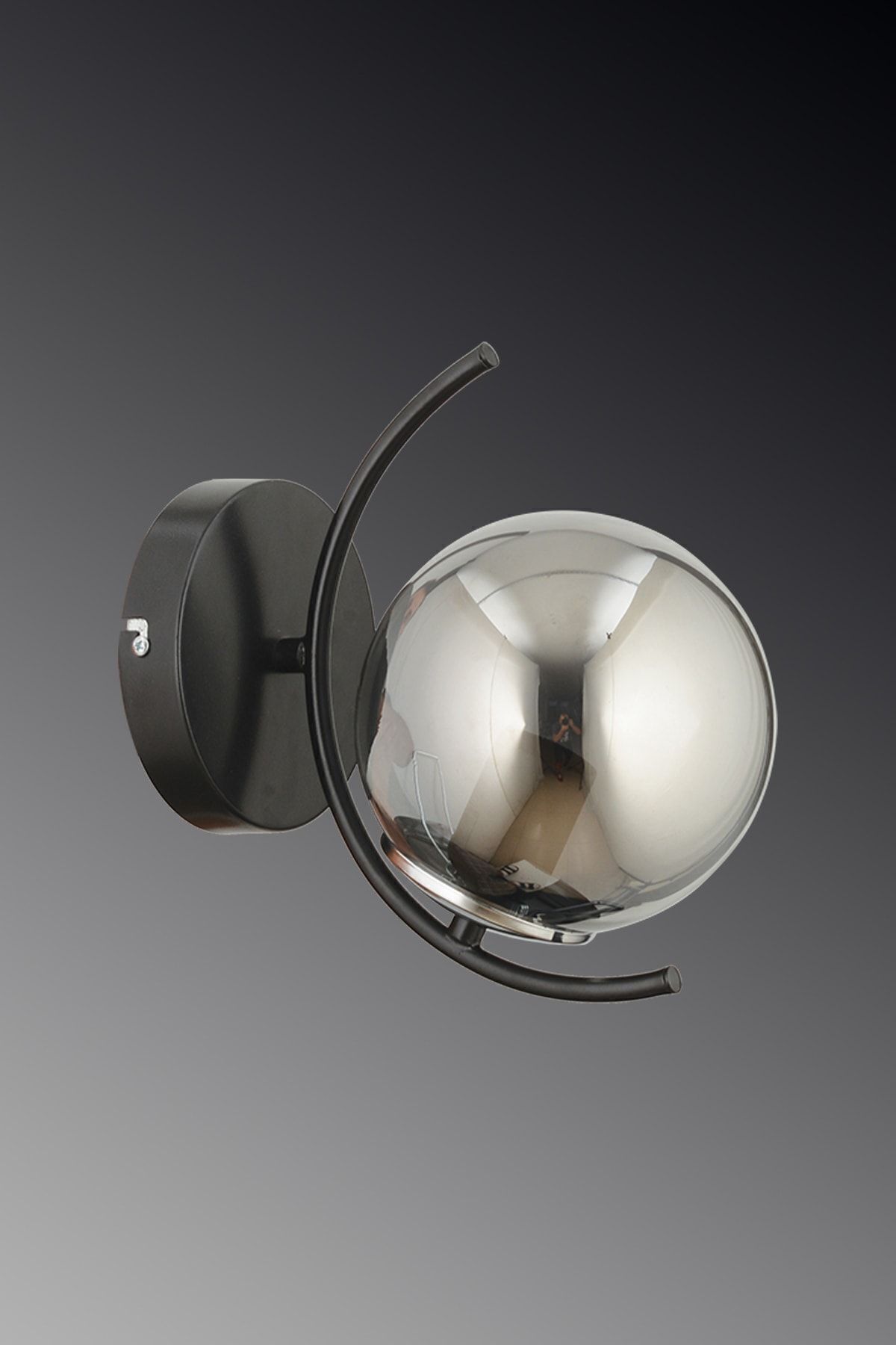 ESSLİGHT-Lilyum Sconce (Smoked Glass) Hall Entrance 1