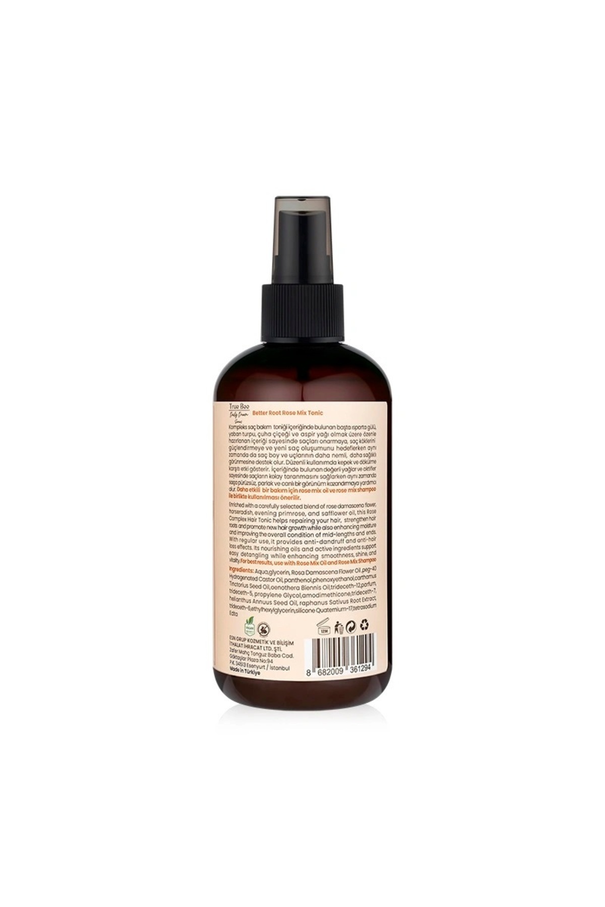 Daily Dream Rose Tonic Yaban Turpu İle Güçlendirilmiş Gül Toniği 250 ml — DLRC0067 — تصویر 2 از 2