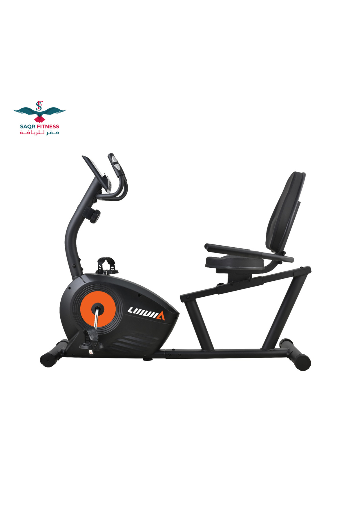 دراجة بمسند ظهر مغناطيسية أقصى وزن للمستخدم 110 كجم، موديل Bc-89033