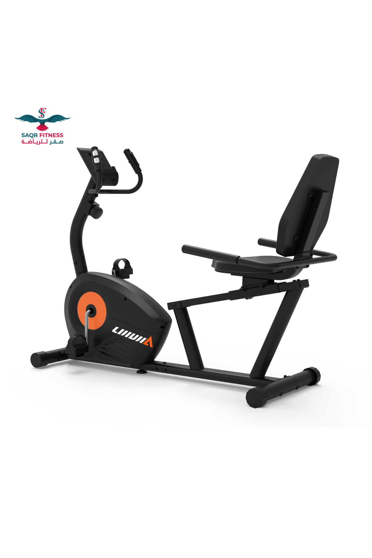 دراجة بمسند ظهر مغناطيسية أقصى وزن للمستخدم 110 كجم، موديل Bc-89033