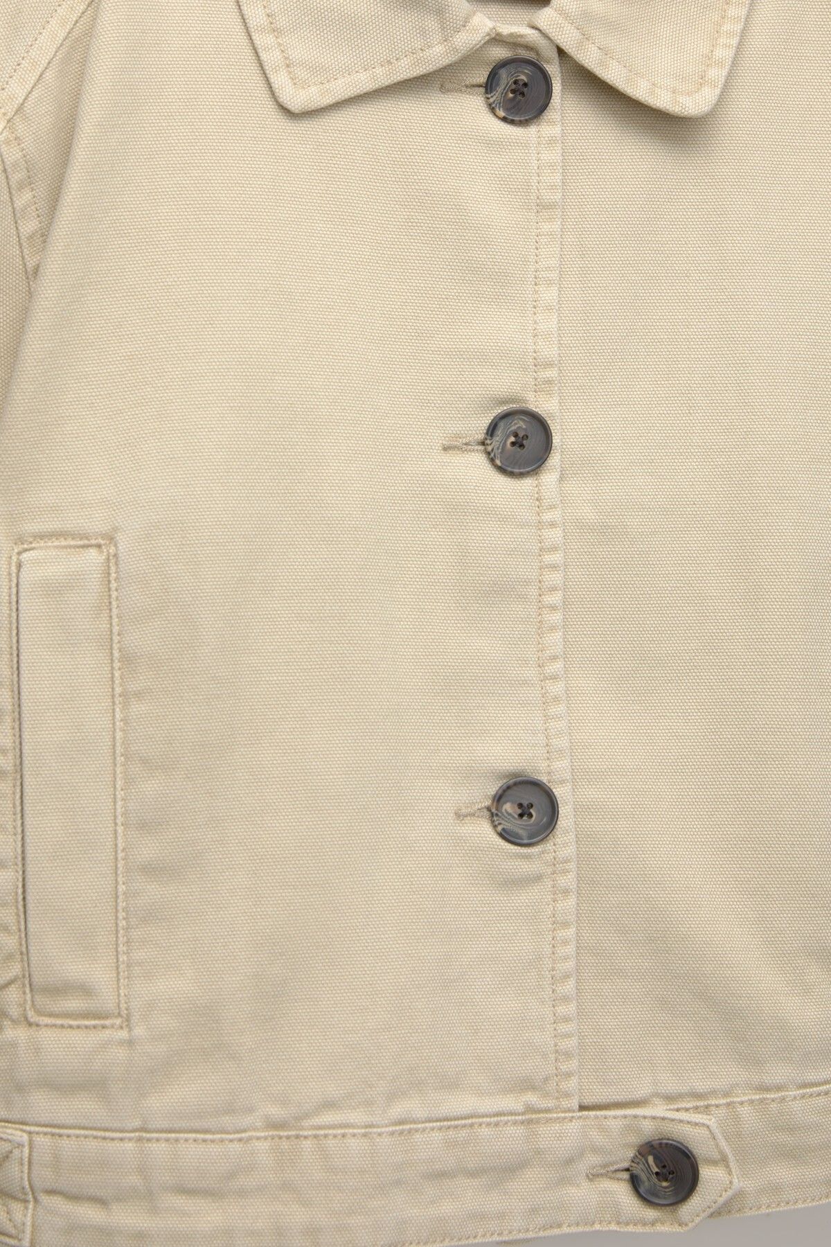 Pull & Bear-Worker jacket with buttons 7