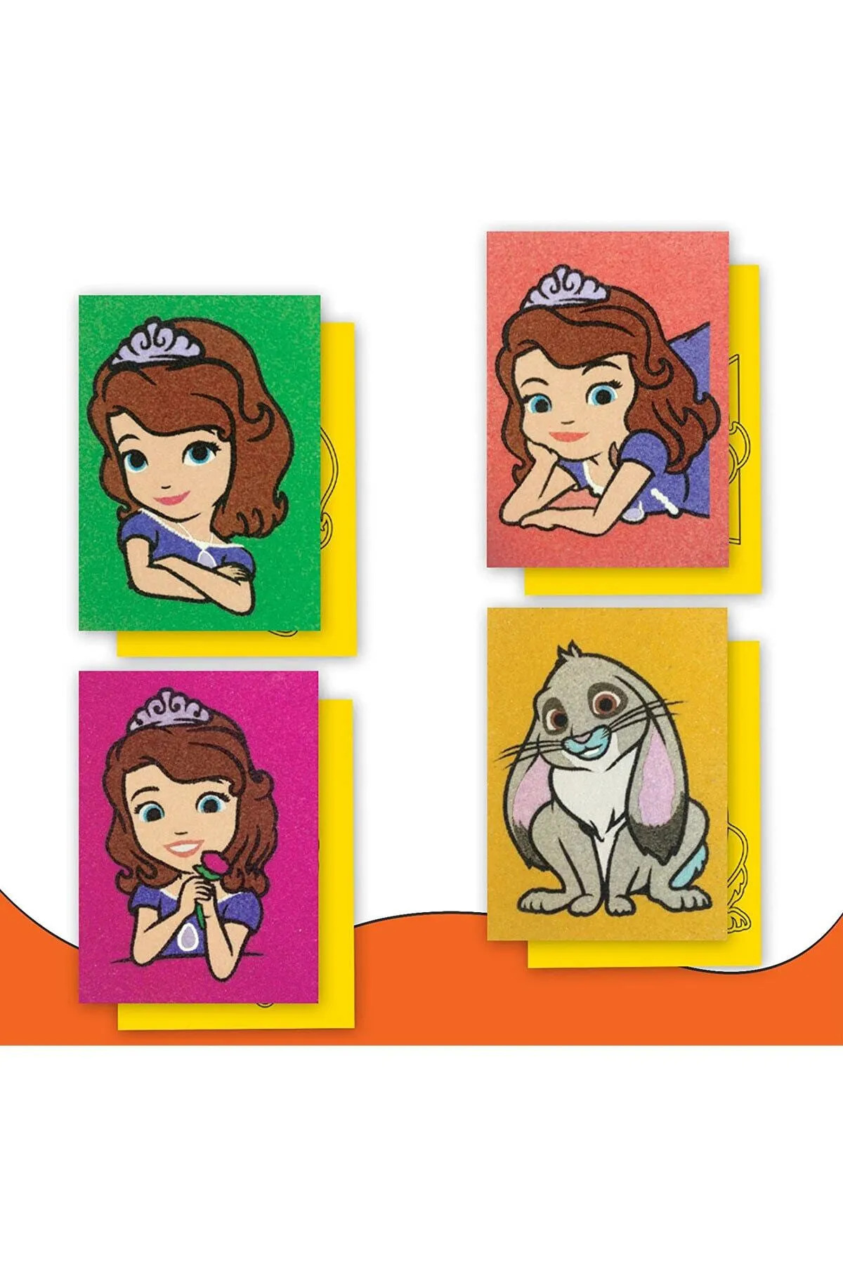 ست نقاشی با ماسه دیزنی سوفیا – آموزشی و سرگرم‌کننده FM-11-E