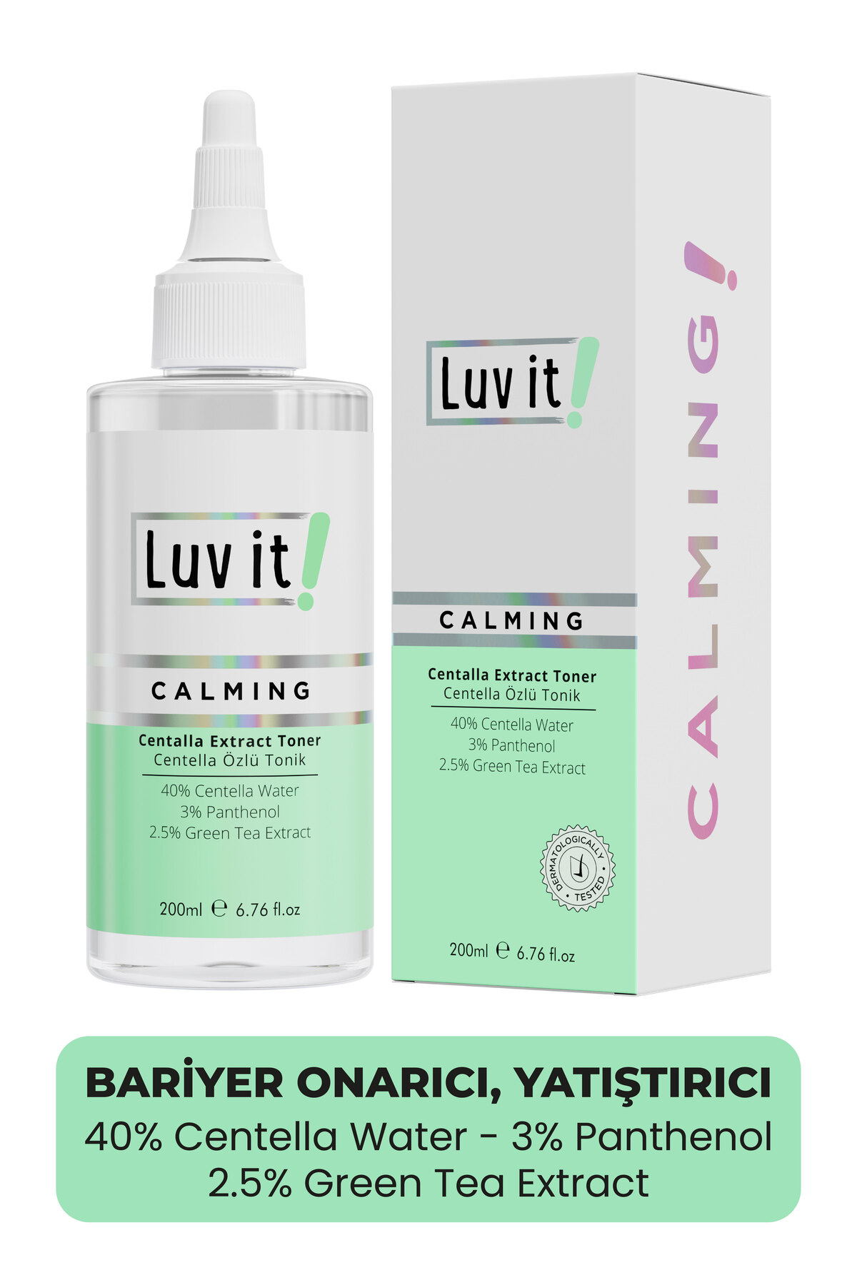Centella Tonik Hassas Cilt Kızarıklık & Onarıcı 200 ml — LUVIT132 — تصویر 7 از 7