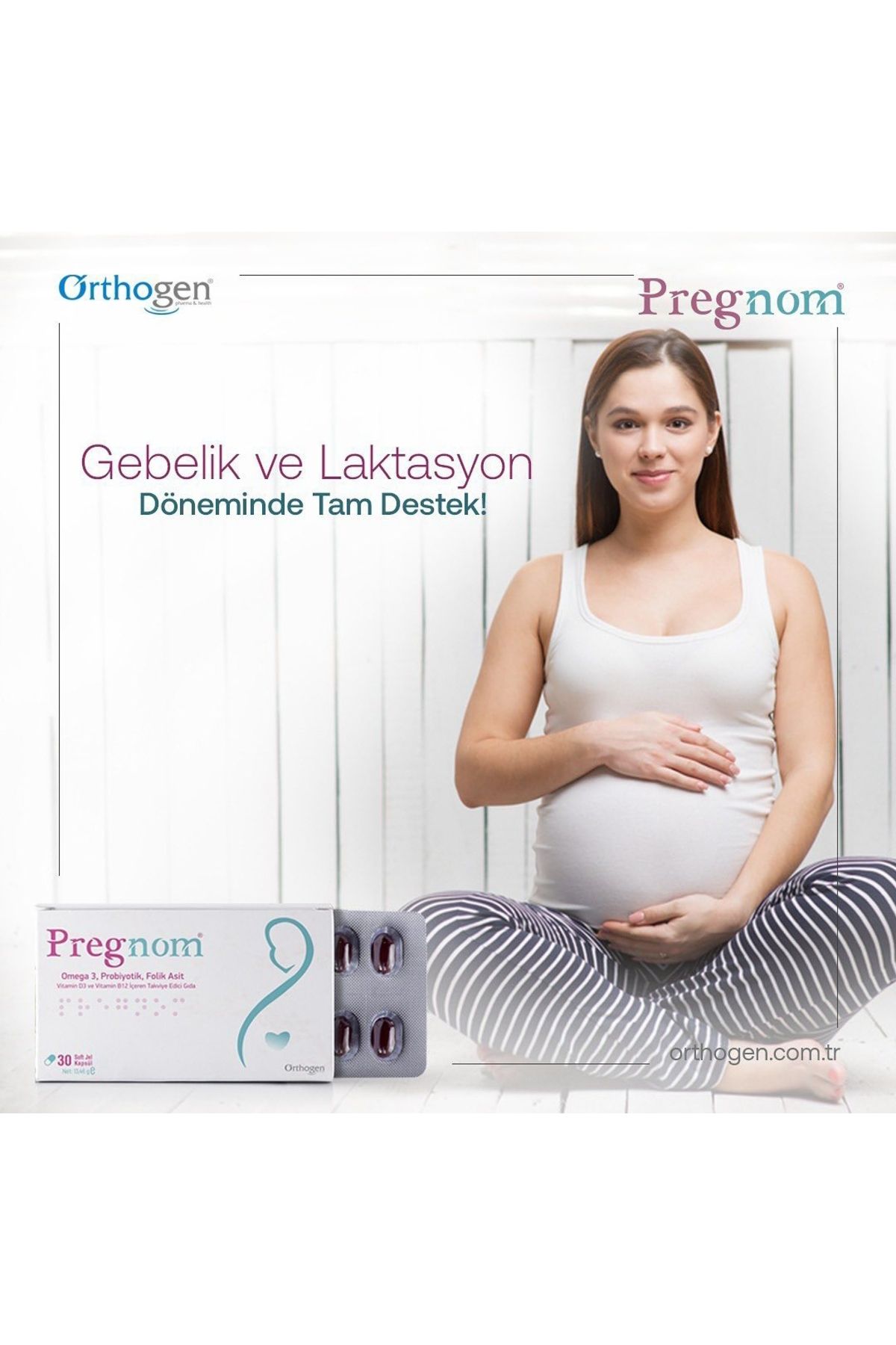 Orthogen-Pregnom Max 60 - Soft Gel Capsule 2