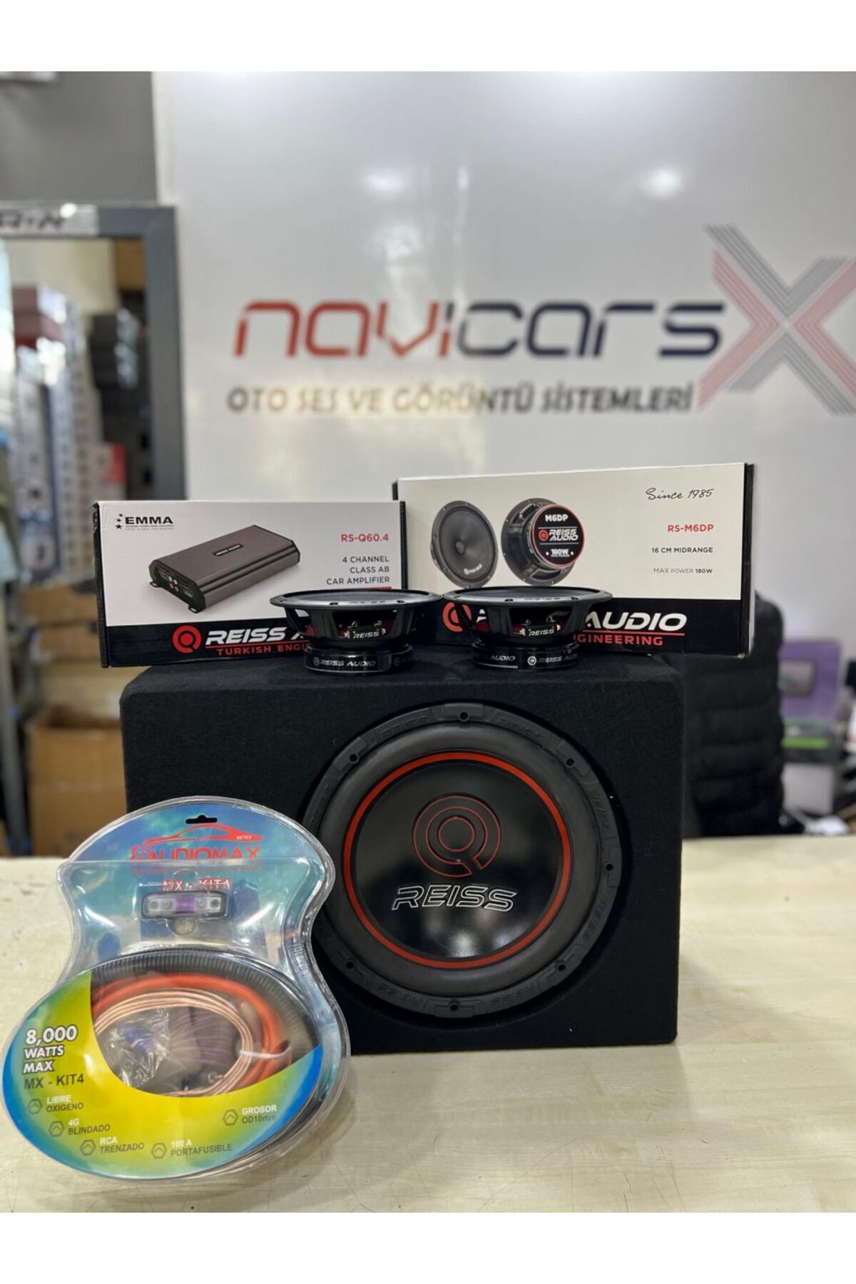 REISS AUDIO PRO FULL SET MİDRANGE AMFİ BAS KABLO SETİ Uyumlu