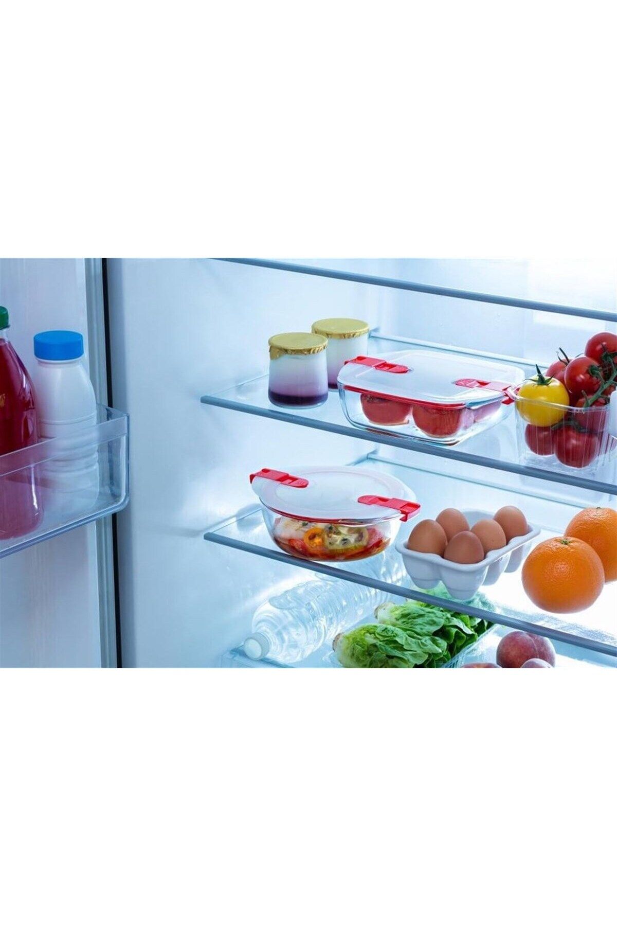 Pyrex-1 Liter Microwave Rectangular Storage Container 3