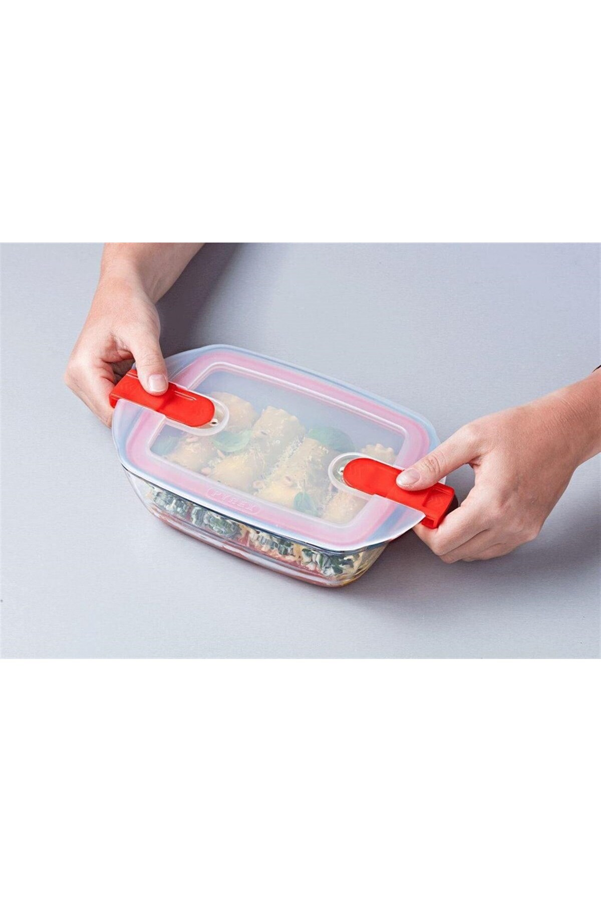 Pyrex-1 Liter Microwave Rectangular Storage Container 4