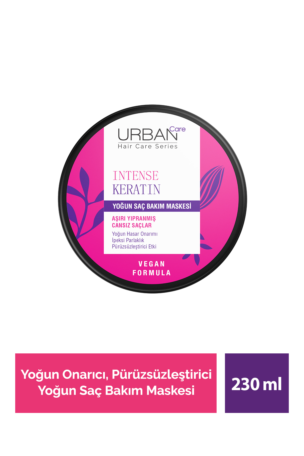 Urban Care Intense Keratin Aşırı Yıpranmış Saçlara Özel Yoğun Saç Bakım Maskesi 230 Ml-vegan - Fiyatı, Yorumları