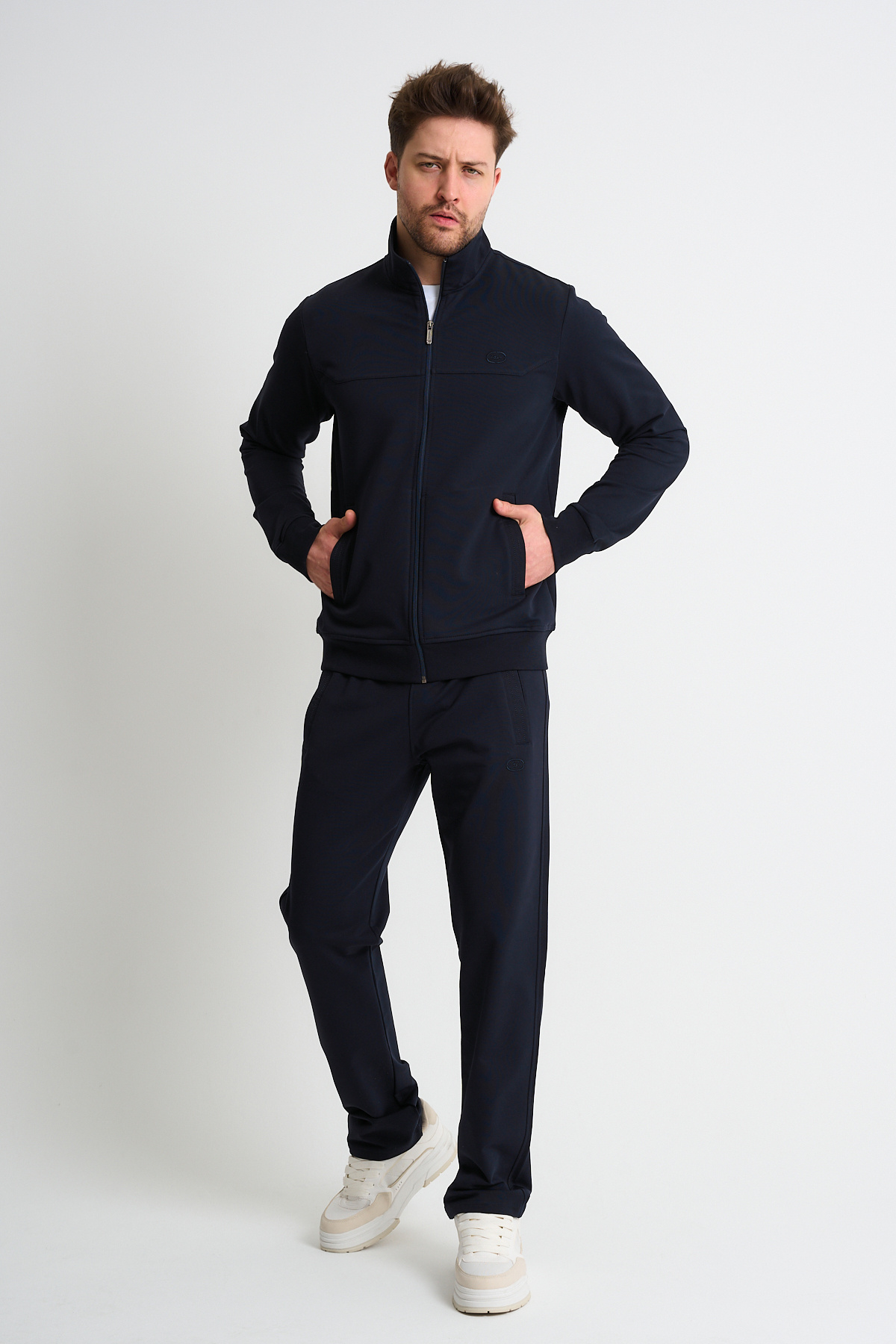 Premium Comfortable Seasonal Soft Textured Men's Tracksuit Set