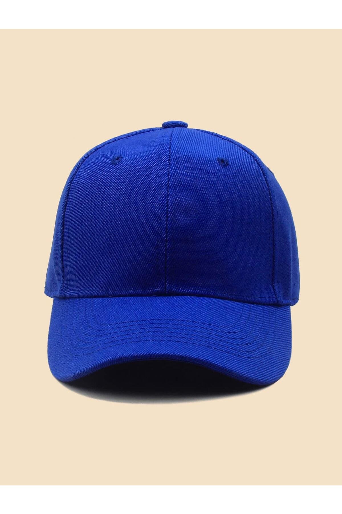 Goldmine Unisex Basic Cap Saks Mavi görsel 2