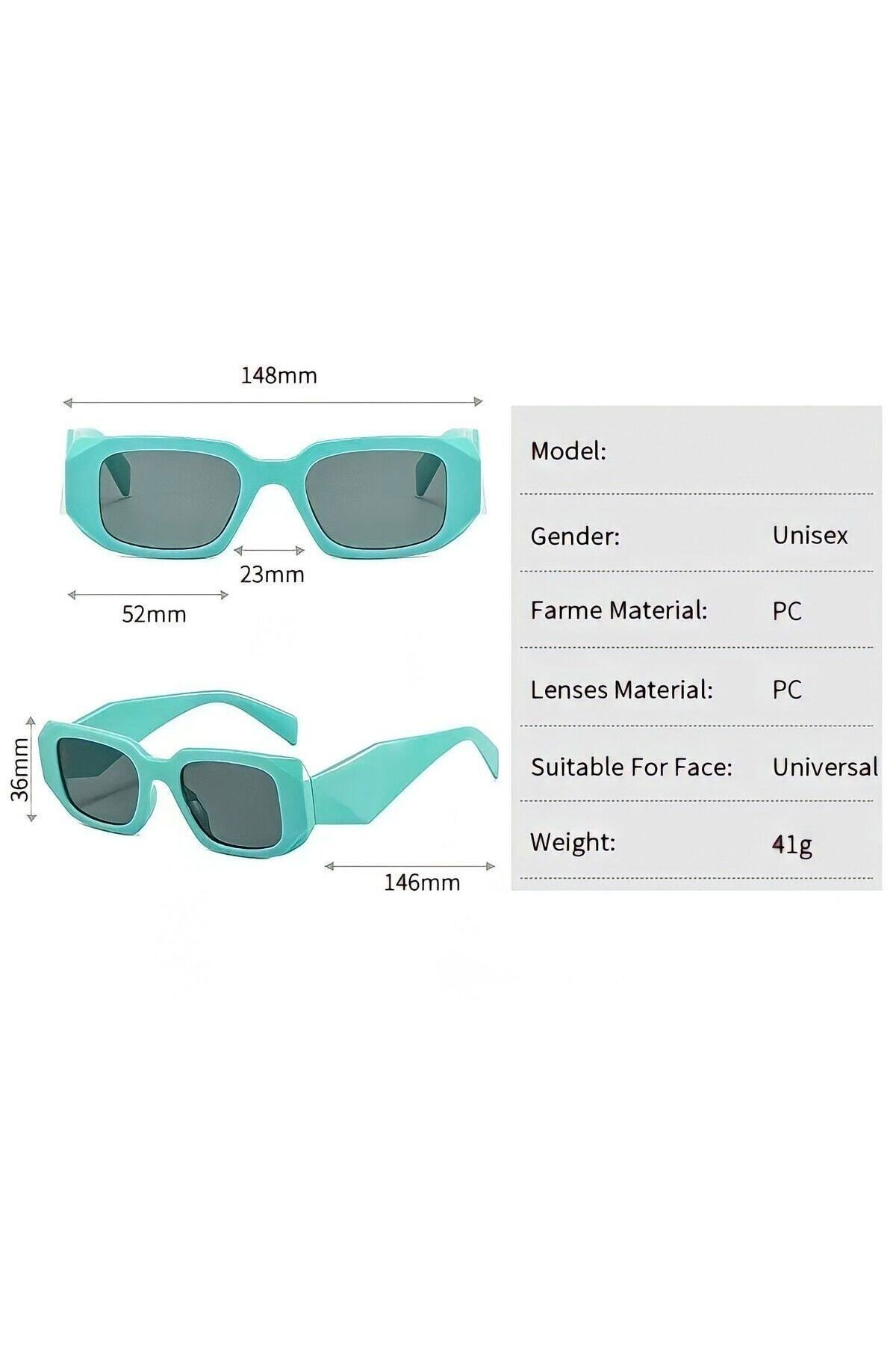 Kinary Uv400 Koruyucu Unisex Güneş Gözlüğü Kahve Parlak 1038 görsel 5