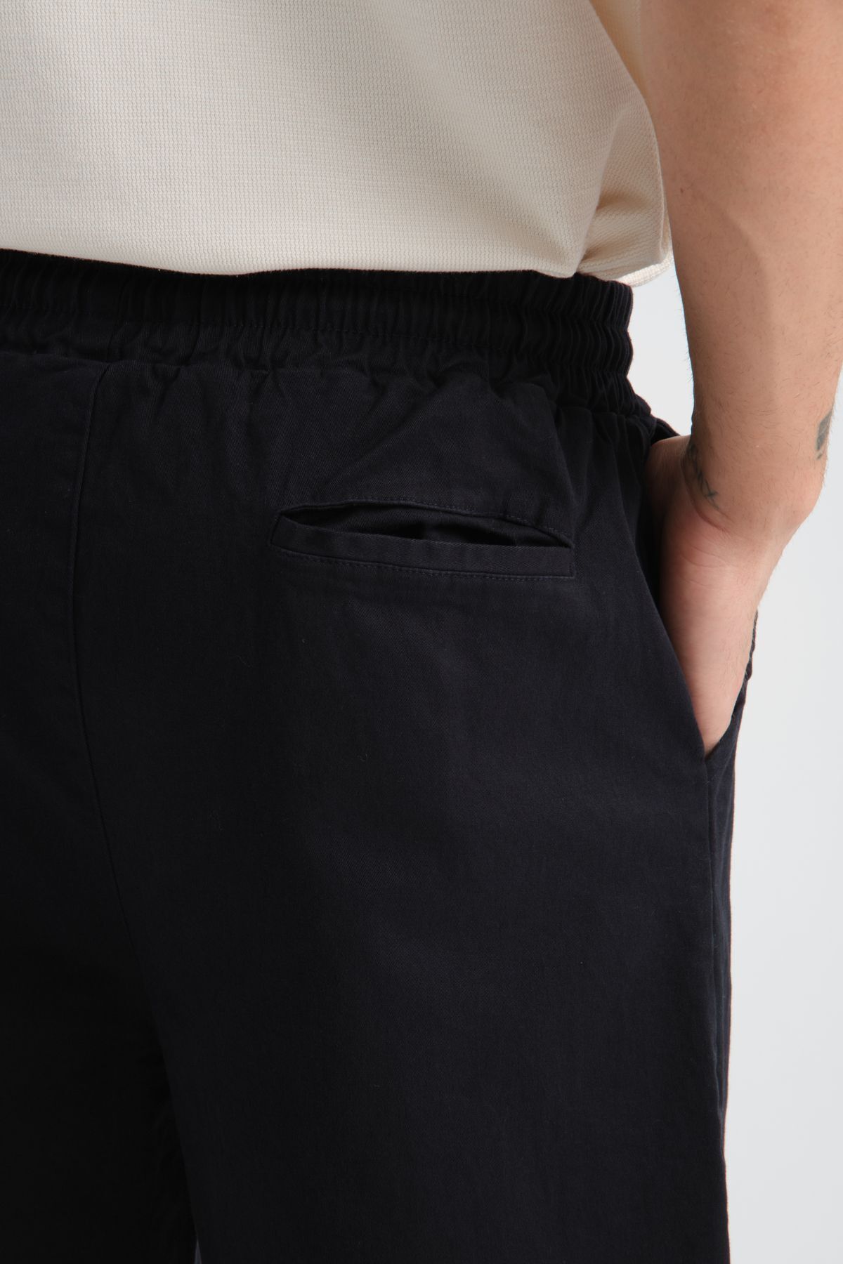 Calmfit Erkek Baggy Kalın Beli Lastikli Pantolon — 6