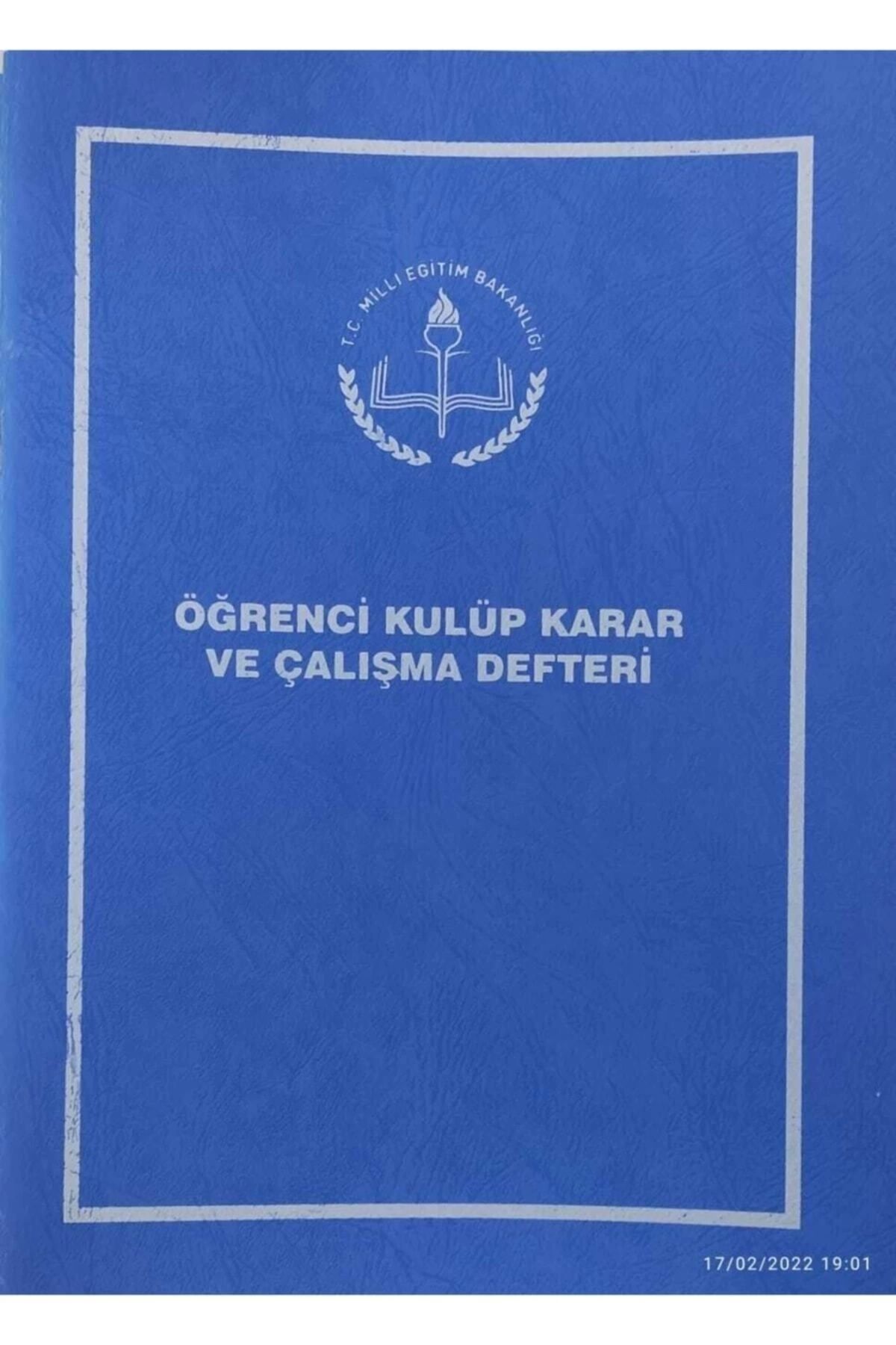Gülpaş-406 Student Club Decision and Work Notebook 20 X 28 Cm. 40 Yp. 1