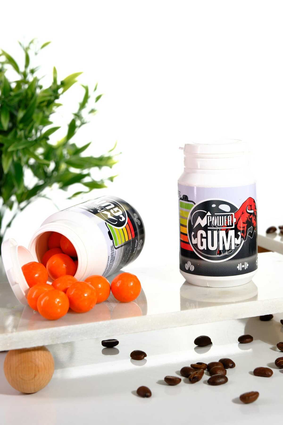 FullGum-Guarana, Ginseng, Caffeine and Taurine Extract - Filled Gum Power 3