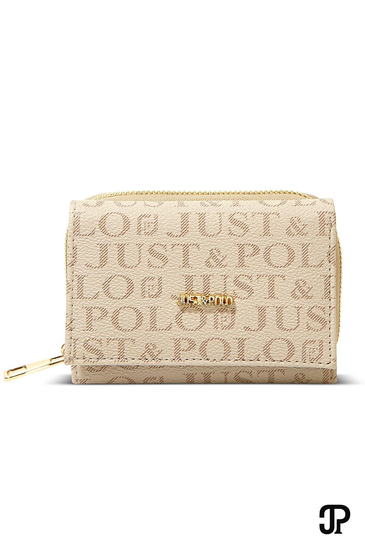 Just Polo-Original Women's Luxury Series Soft Leather Stylish Card Holder Wallet with Coin & Paper Money Compartment Zipper 7