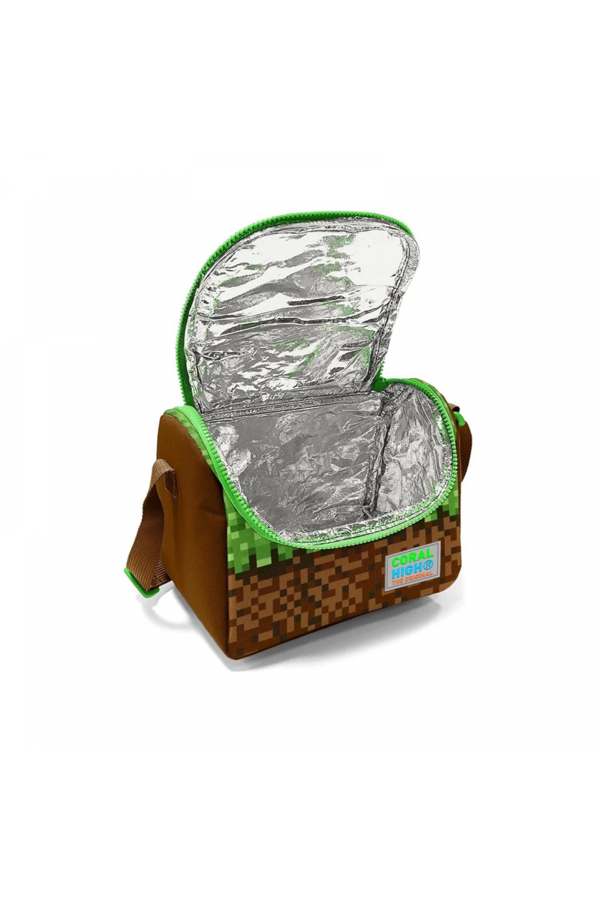 Coral High-Kids Green Craft High Craft Patterned Thermo Lunchbox 11792 2