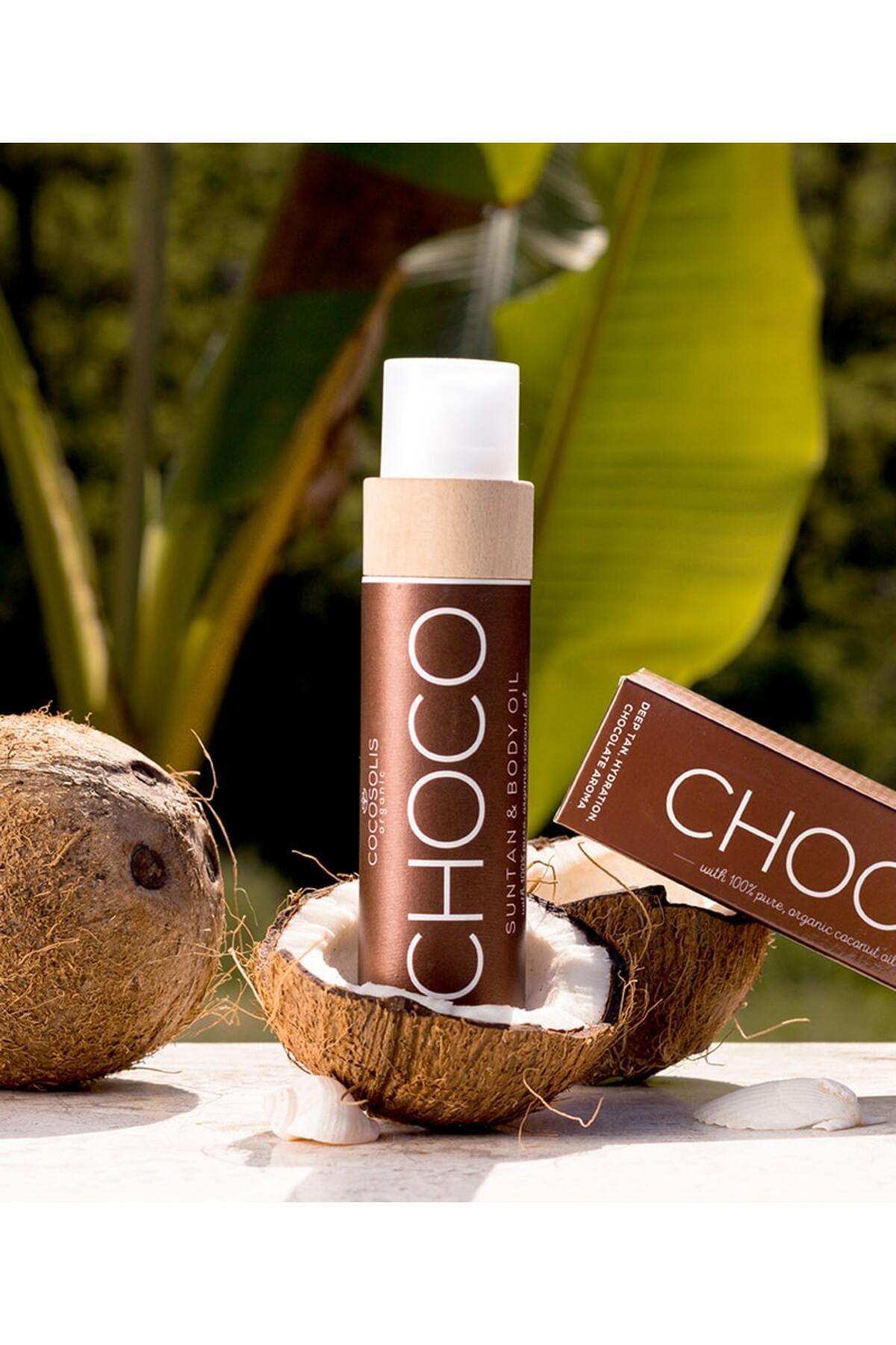 Cocosolis-Choco Suntan & Body Oil Cadou Mostre - 110ml 2