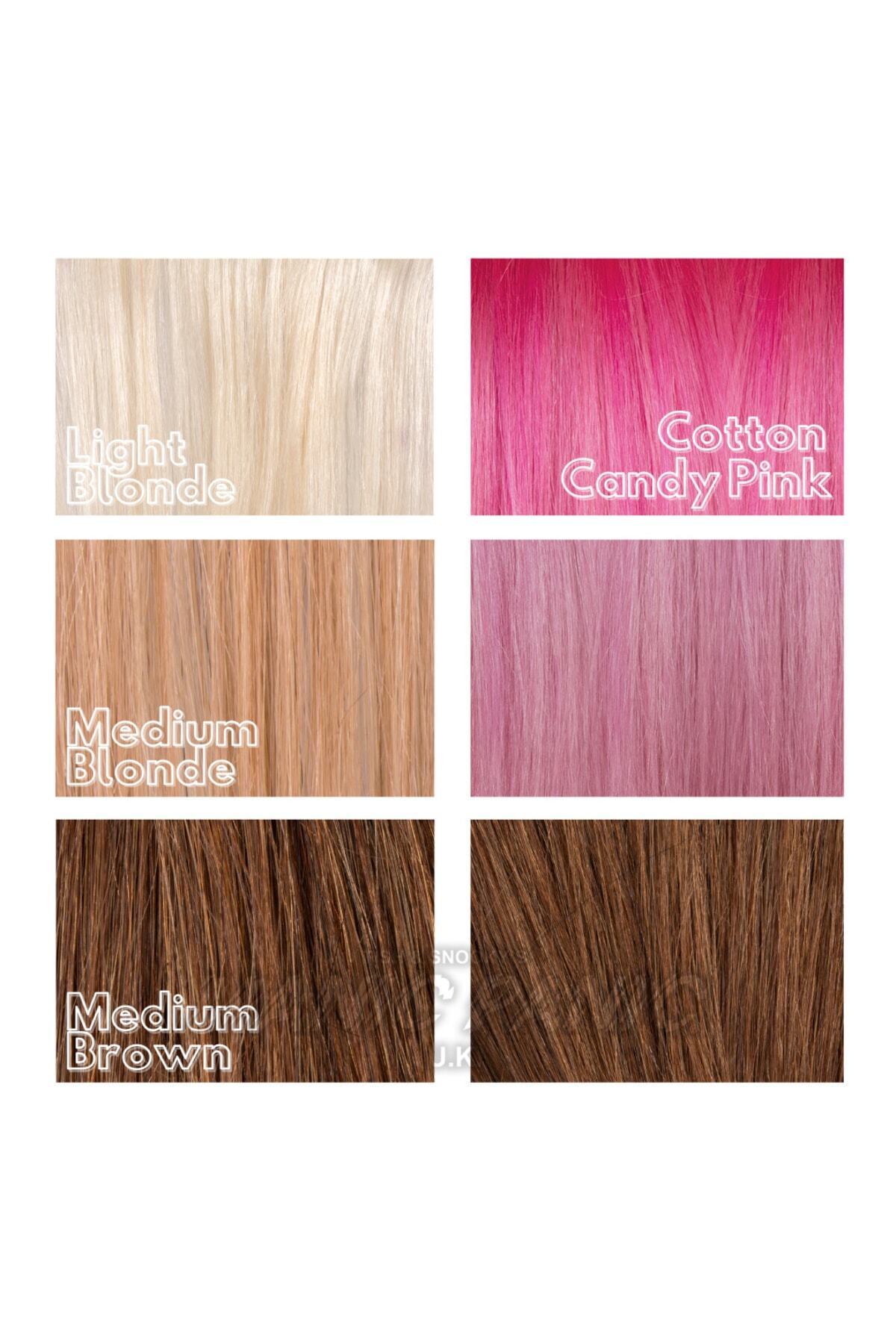 Classic Cotton Candy Pink Saç Boyası Hcr-11004 — سفید GR-MNCPNC — تصویر 4 از 9