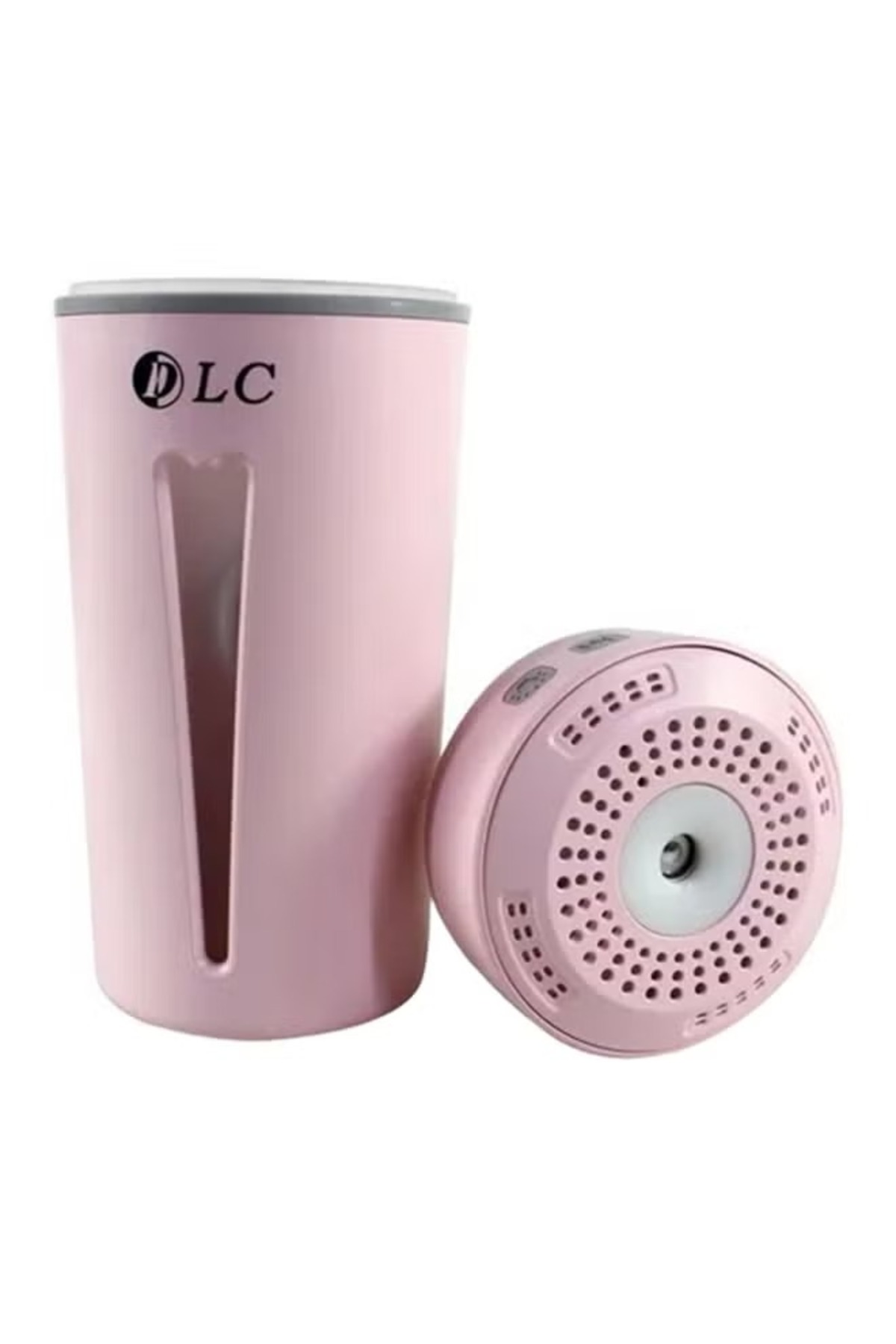 فواحه ومرطب هواء مع ضوء ليلي وردي/أسود