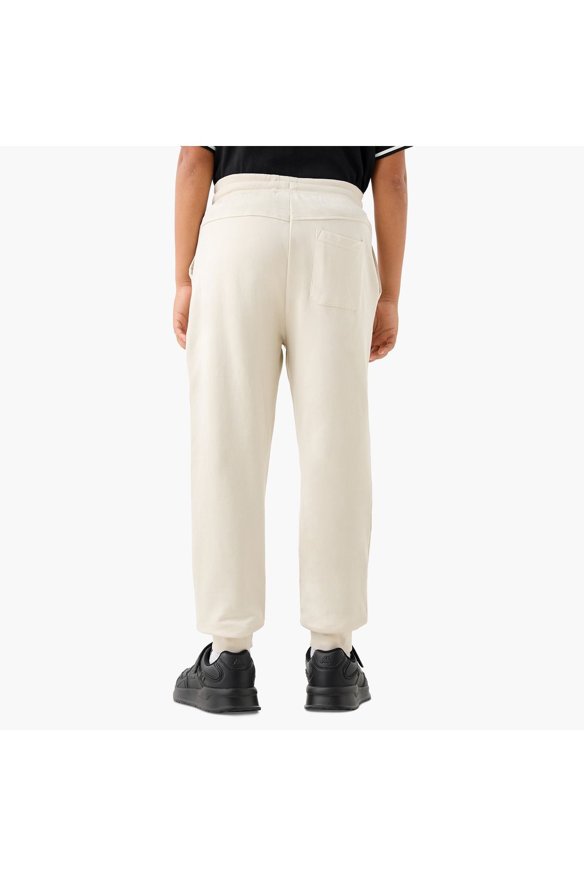 Juniors-Solid Joggers with Pockets and Drawstring Closure 3
