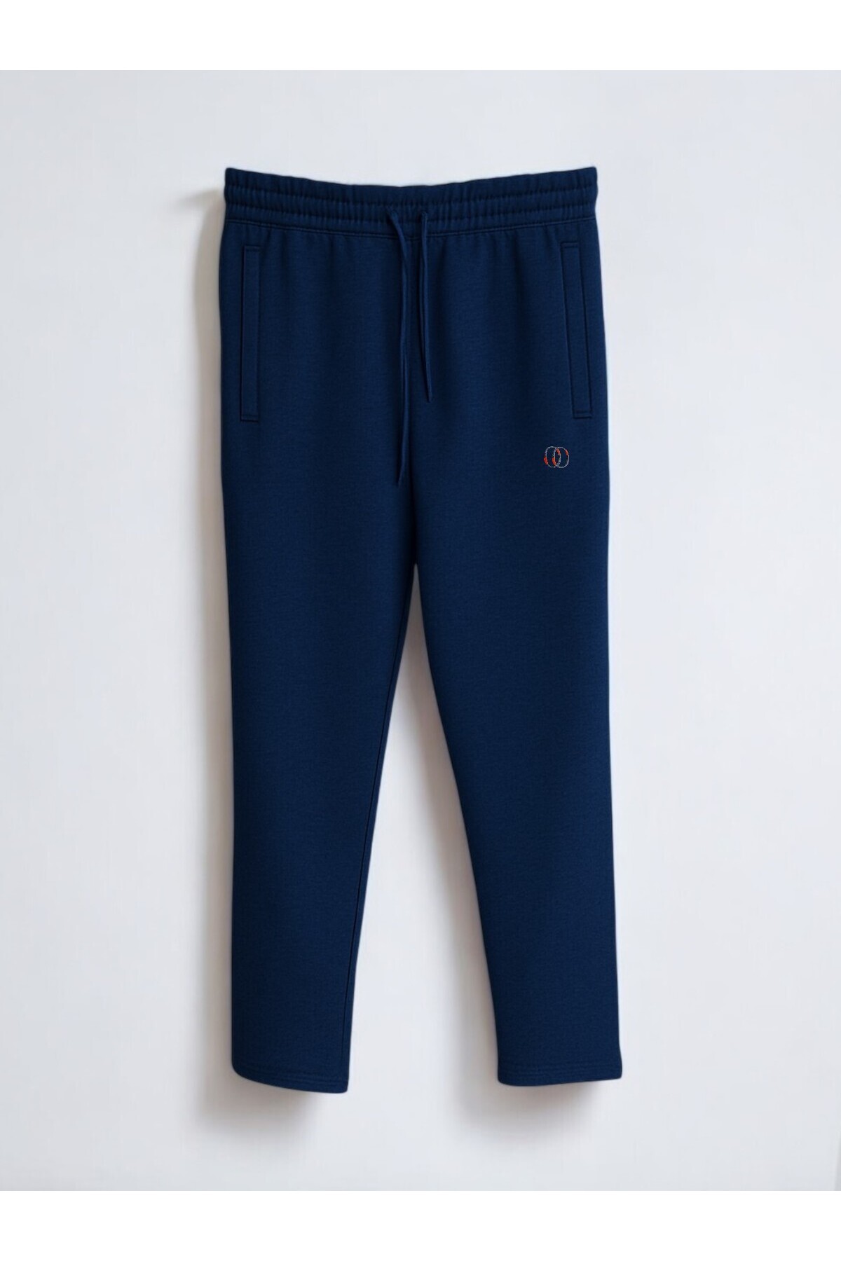 Erkek Pamuklu Fermuarlı Cepli Yüksek Kalite Rahat Düz Paça Eşofman Altı