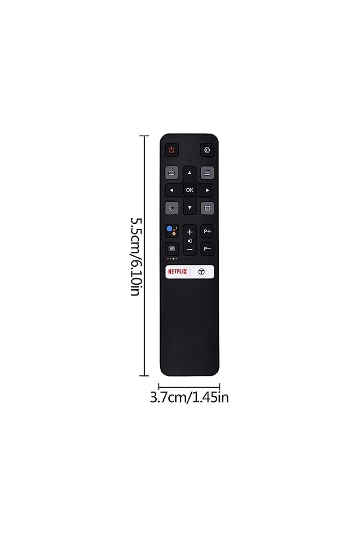 The Bros-Compatible TCL RC802V Remote Control fit for TCL Smart TV Remote 3