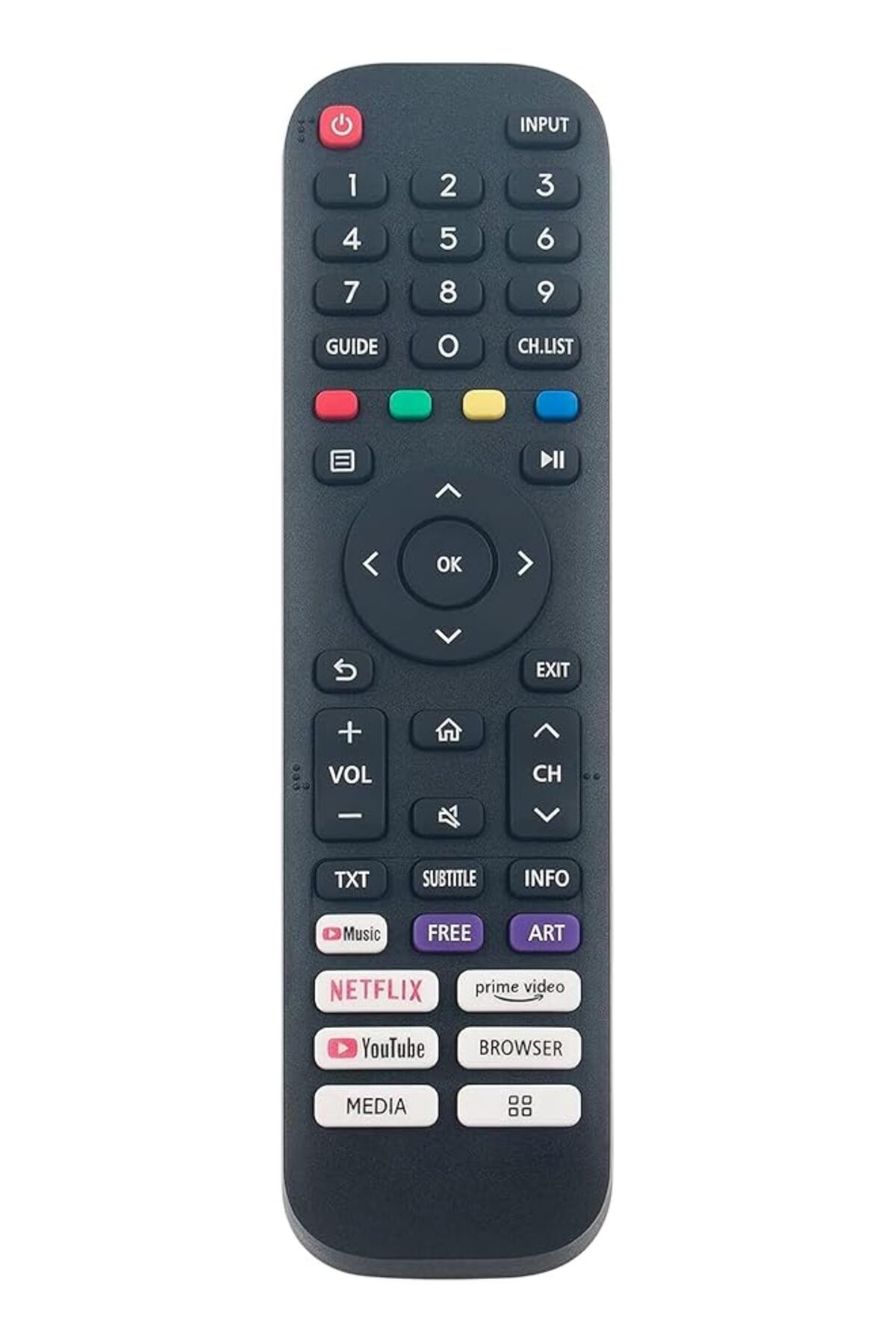 The Bros-New Model Replacement Remote Control Compatible with NIKAI,IKON and VIDEOCON Smart LCD LED TV 1