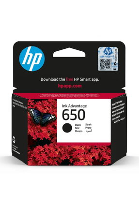 Lazer Ofis Malzemeleri Hp 650 Siyah Orjinal Kartuş 0,36K