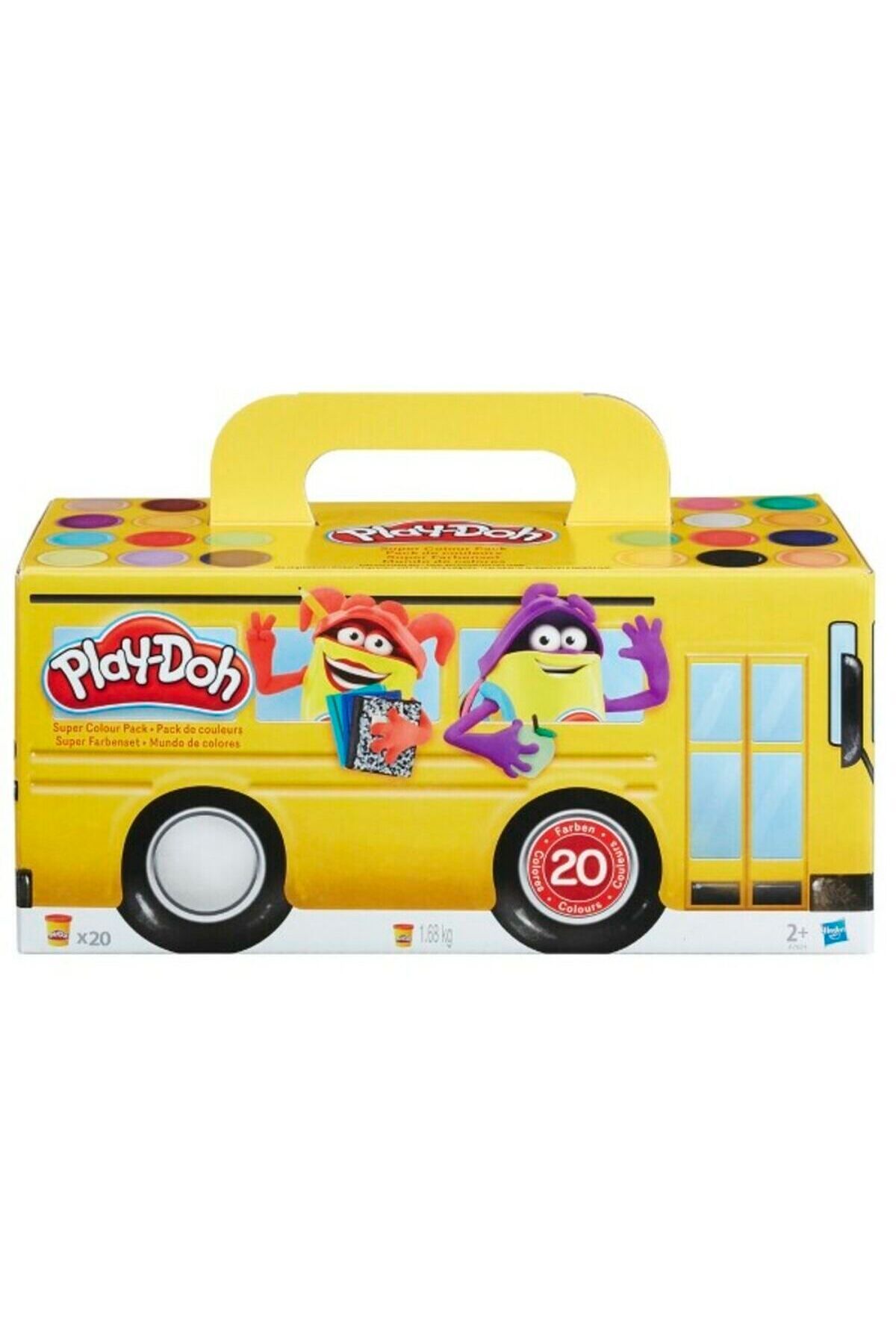 Moschino-Play-Doh A7924EUC modeling clay set, 20 jars, multicolor 3