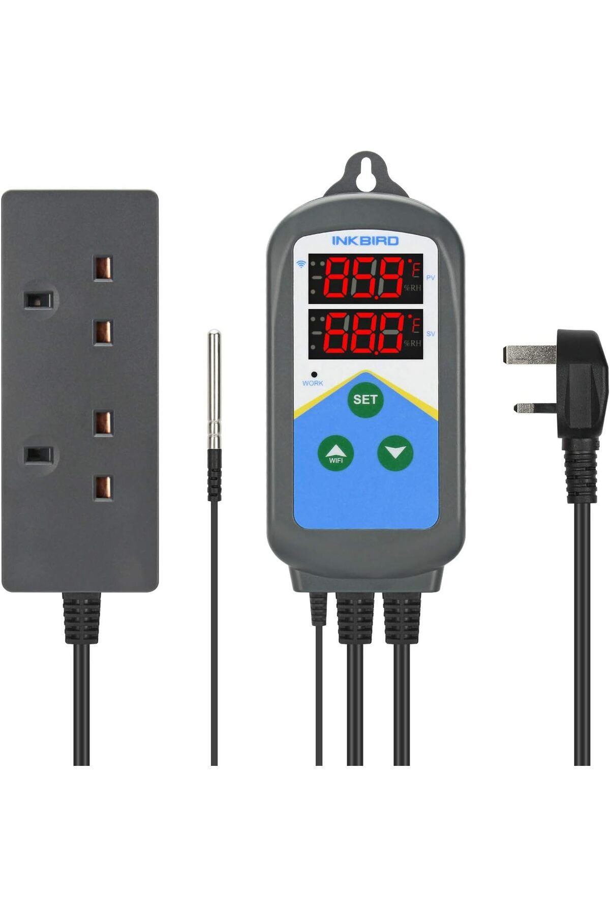 Inkbird-ITC-306T-WIFI Heating Temperature Controller, 24 Hours Digital Cycle Timer Thermostat for Gr 1