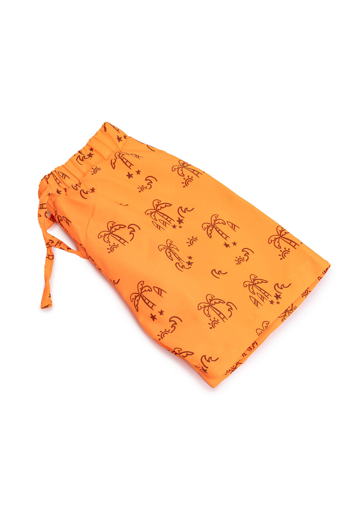 ebebek Hello Baby HelloBaby Erkek Bebek UV Koruma Şort Mayo Palmiye Desen İpli Micro Kumaş fotoğrafı 3 (önizleme)