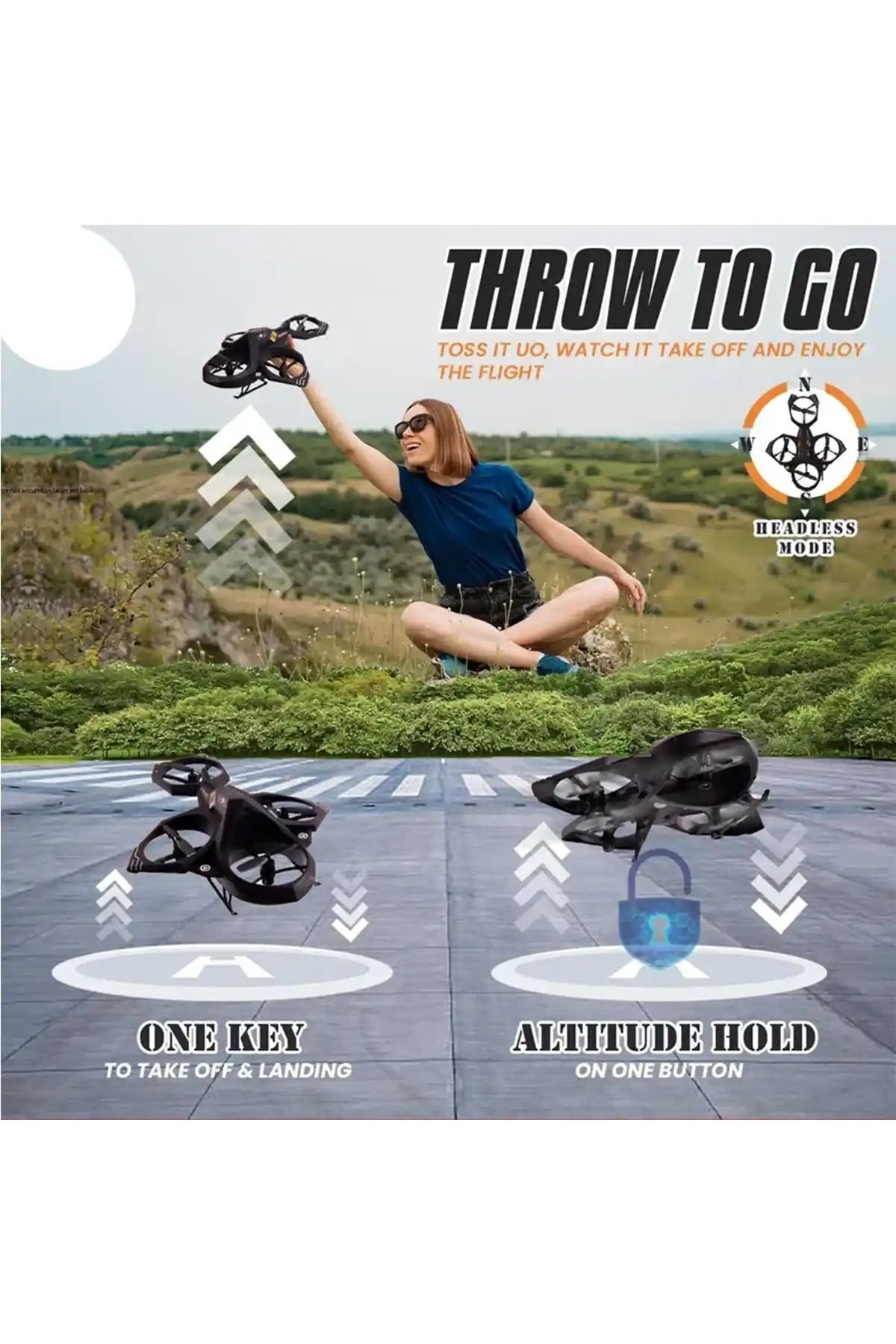 rexa-Drone with Altitude Hold | Stable Flight and Easy Control RC Drone 4
