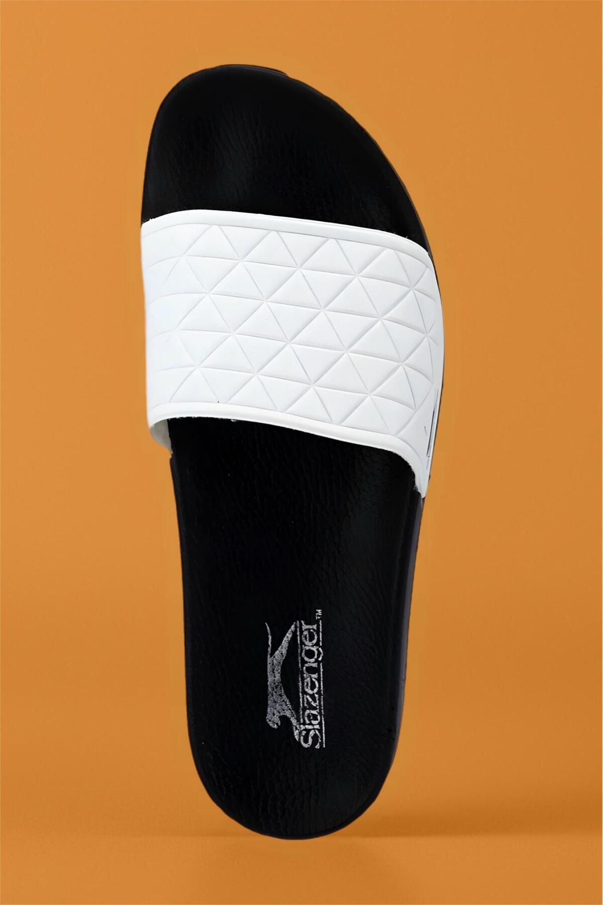 Slazenger-النعال البيضاء للرجال 5