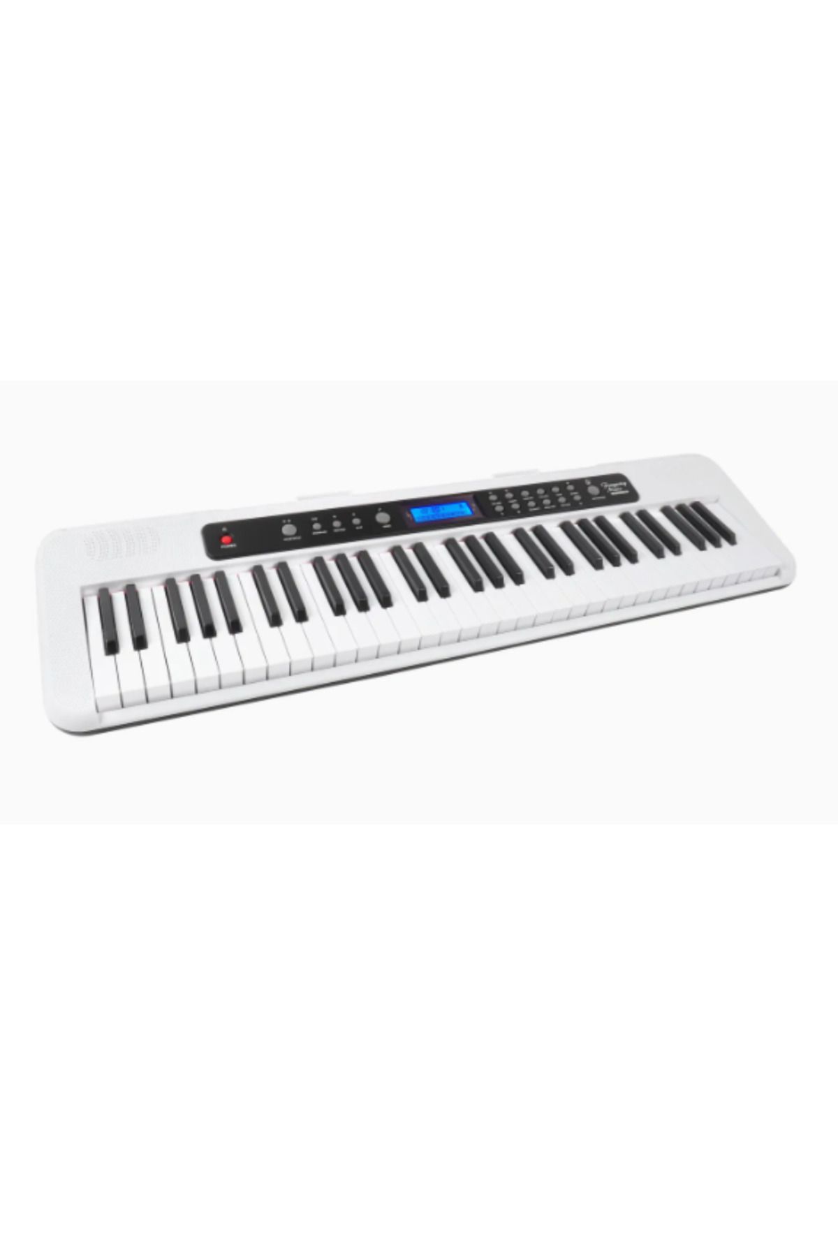 Aiersi-A828 Touch Response 61 Keys Beginner Keyboard - White 3